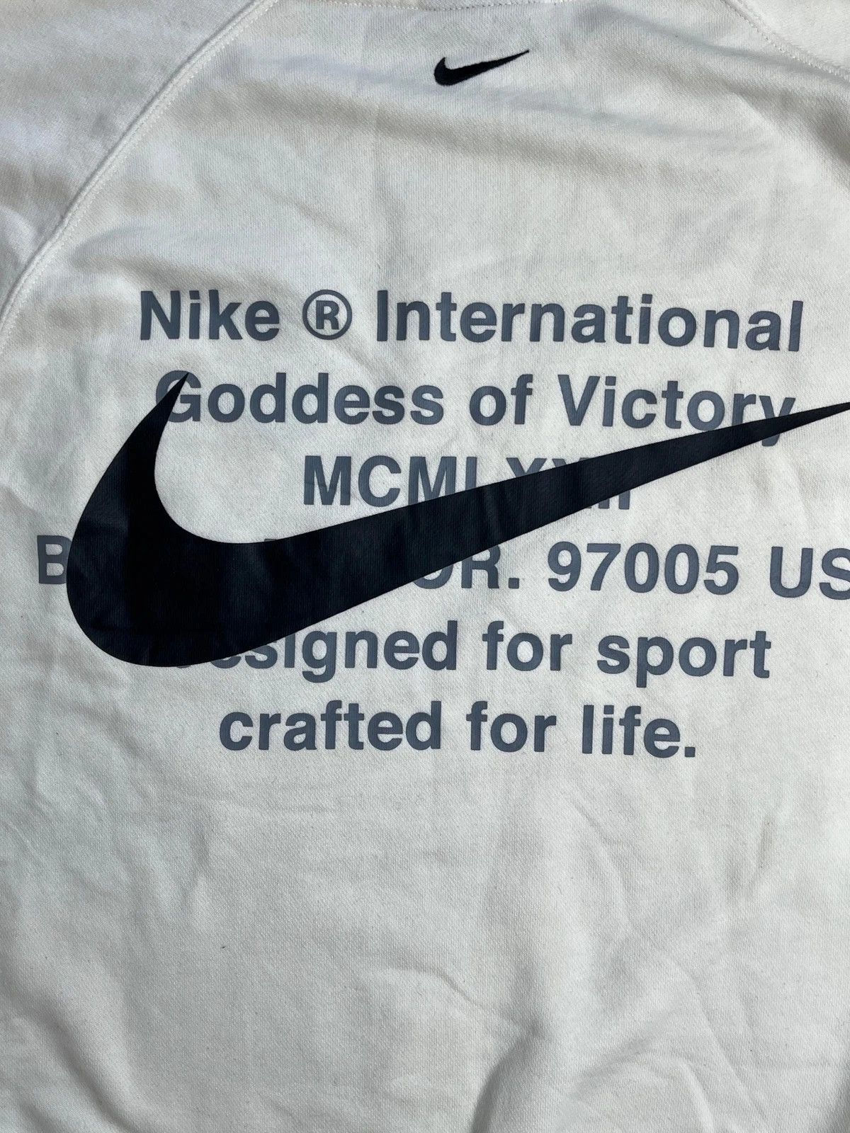 Nike Vintage 90s Nike Double Swoosh Sweatshirt Size US M / EU 48-50 / 2 - 8 Thumbnail