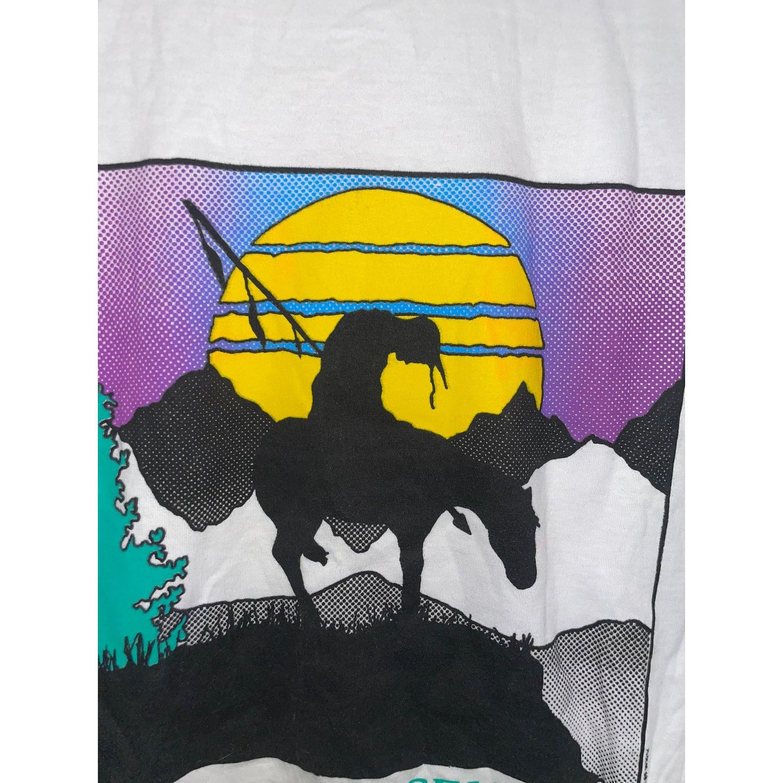 Jerzees Vintage Yosemite Shirt National Park Native American Art Tee Size US M / EU 48-50 / 2 - 3 Thumbnail