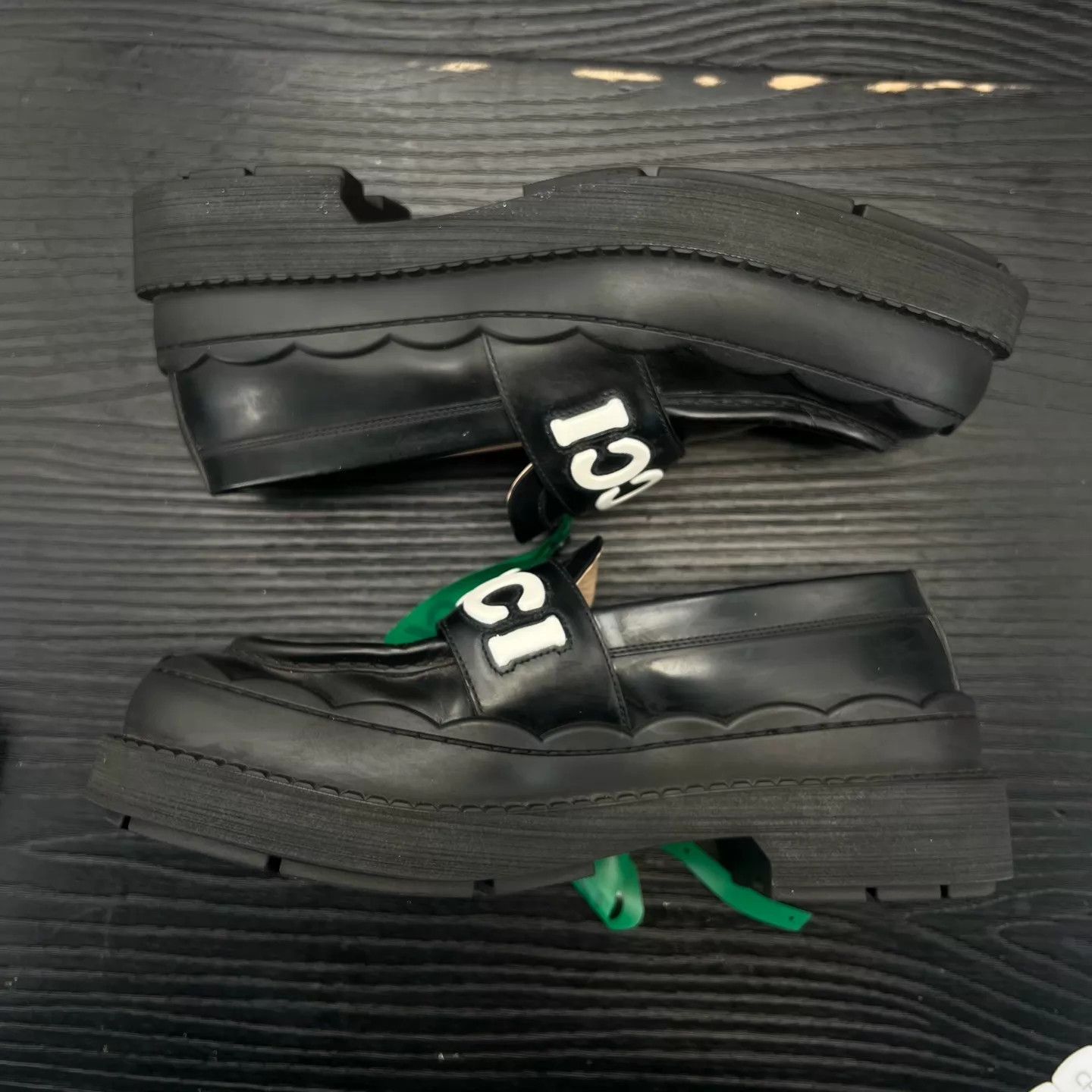 Gucci Gucci Black Leather Loafers 39.5 Mint Size US 9 / IT 39 - 2 Thumbnail