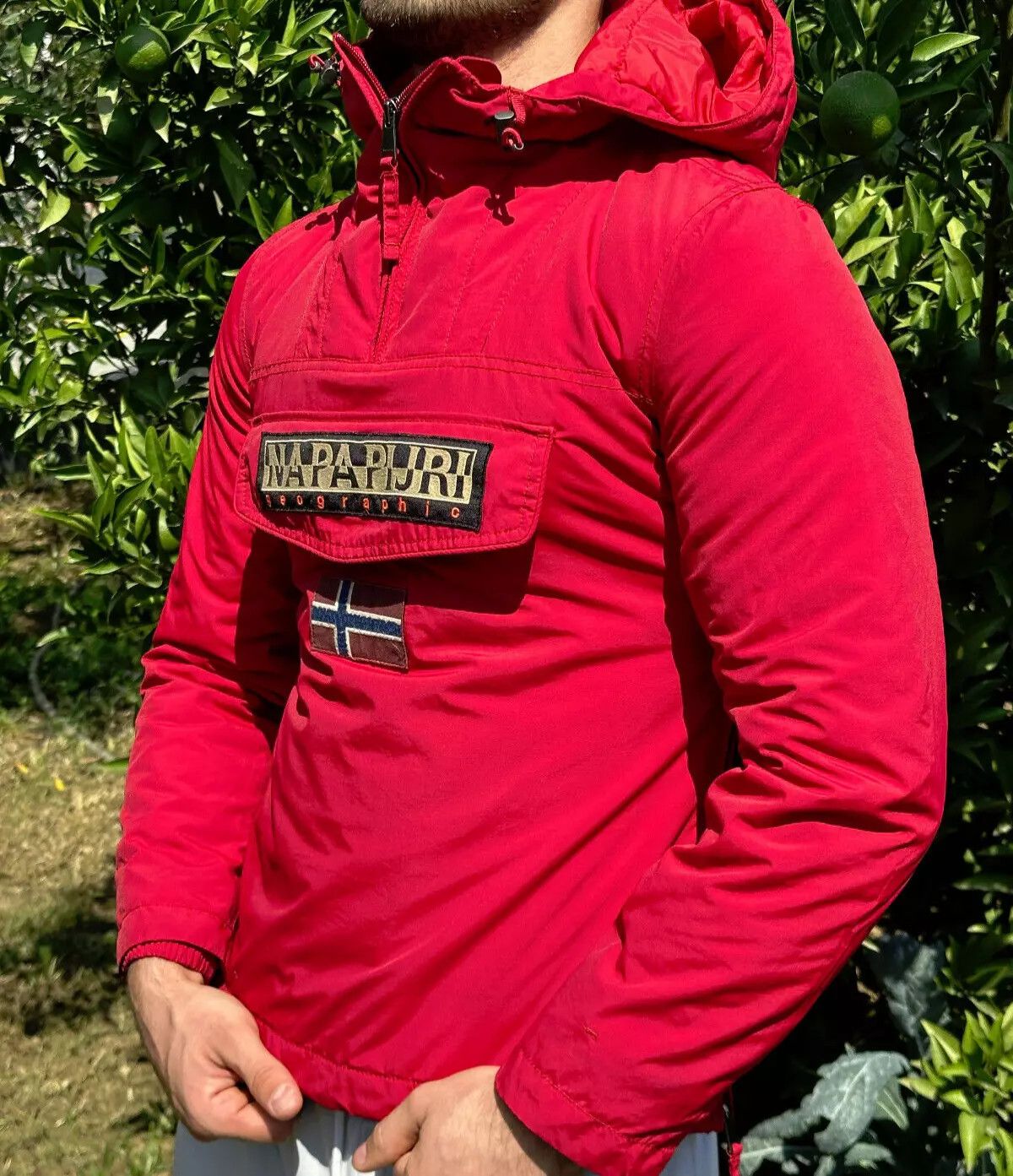 Napapijri Skidoo Napapijri Taped Seams Bomber Hooded Windbreak Size Xs Size US XS / EU 42 / 0 - 6 Thumbnail