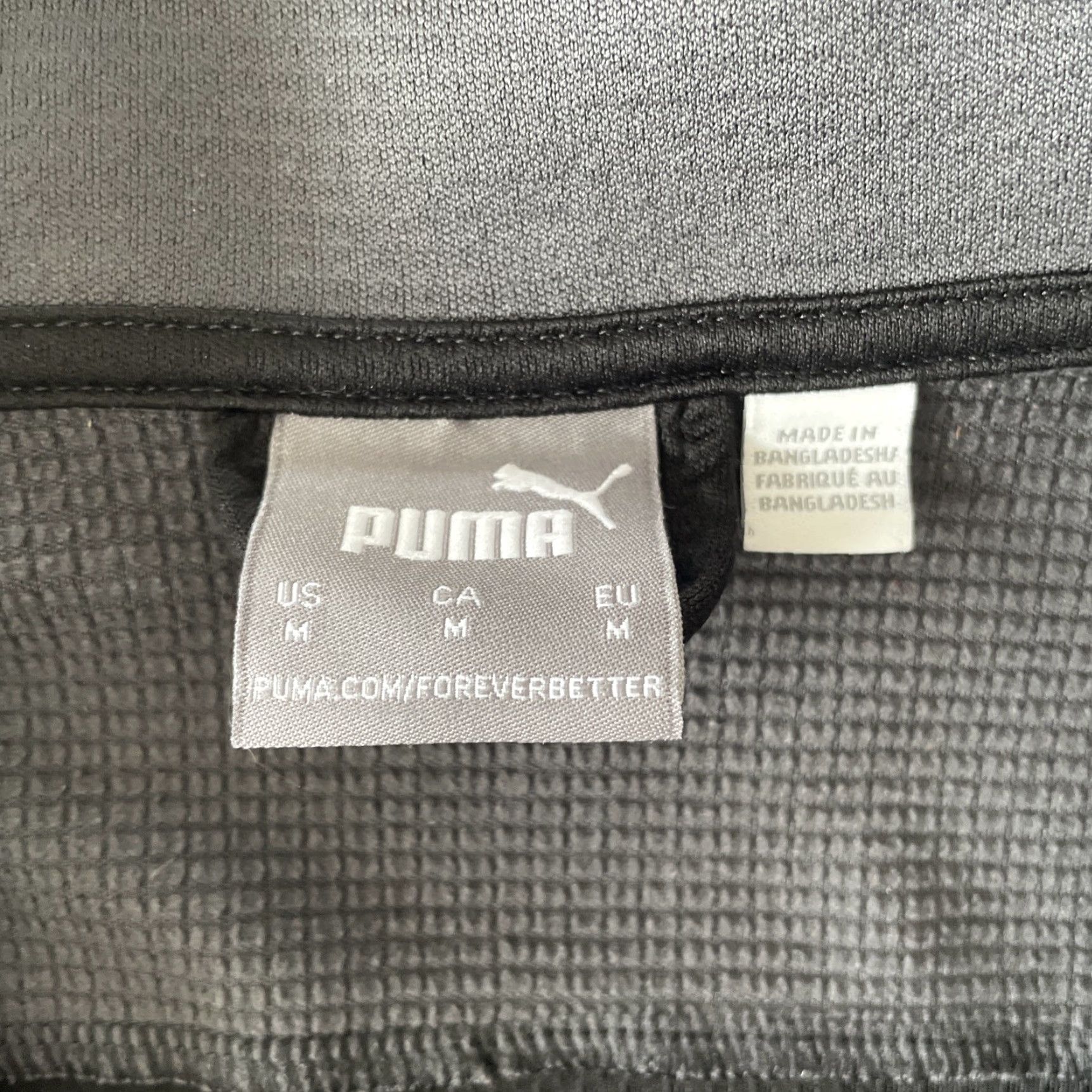 Puma Puma X Steel United 1/4 Zip Soccer Warm Up Jacket Mens M Black Athletic Sweatshirt Jacket Size US M / EU 48-50 / 2 - 3 Thumbnail