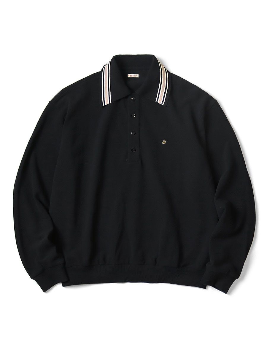 Kapital KAPITAL kanoko Retro Polo sweatshirt Size US S / EU 44-46 / 1 - 1 Thumbnail