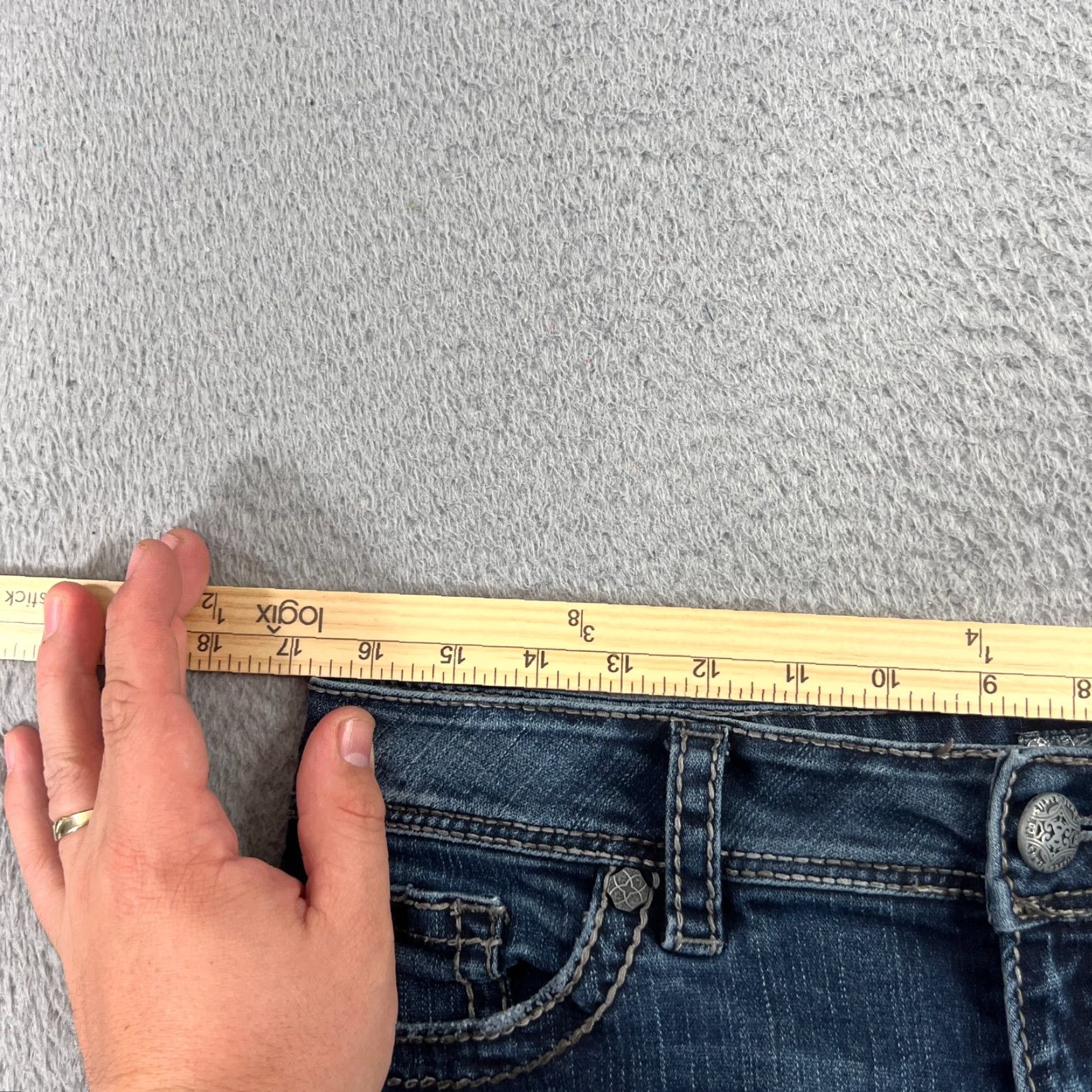 Silver Jeans Co. VINTAGE Silver Jeans Suki Surplus Bootcut Women’s Denim Pants Size 31/30 Blue Stretch Size 24" / US 00 / IT 34 - 7 Thumbnail