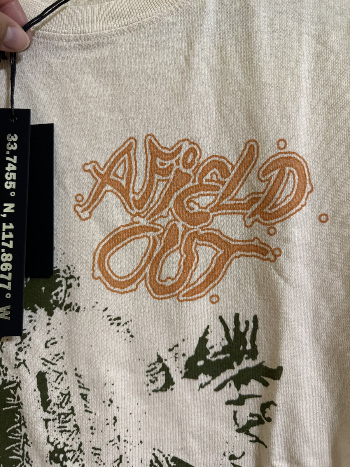 Afield Out Afield out Bone Bianca t-shirt Size US M / EU 48-50 / 2 - 4 Thumbnail
