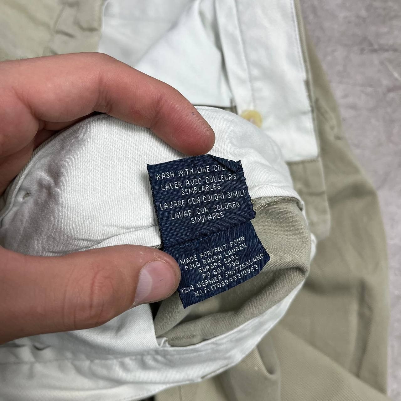 Polo Ralph Lauren Vintage 90s Polo Ralph Lauren Chino Philip Pants Size US 33 - 6 Thumbnail