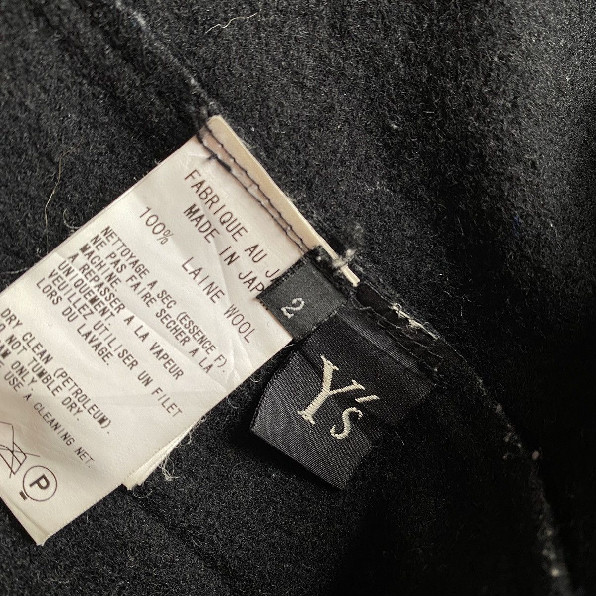 Yohji Yamamoto Y’s Wool Hoodie Kimono Jacket Size US M / EU 48-50 / 2 - 4 Thumbnail