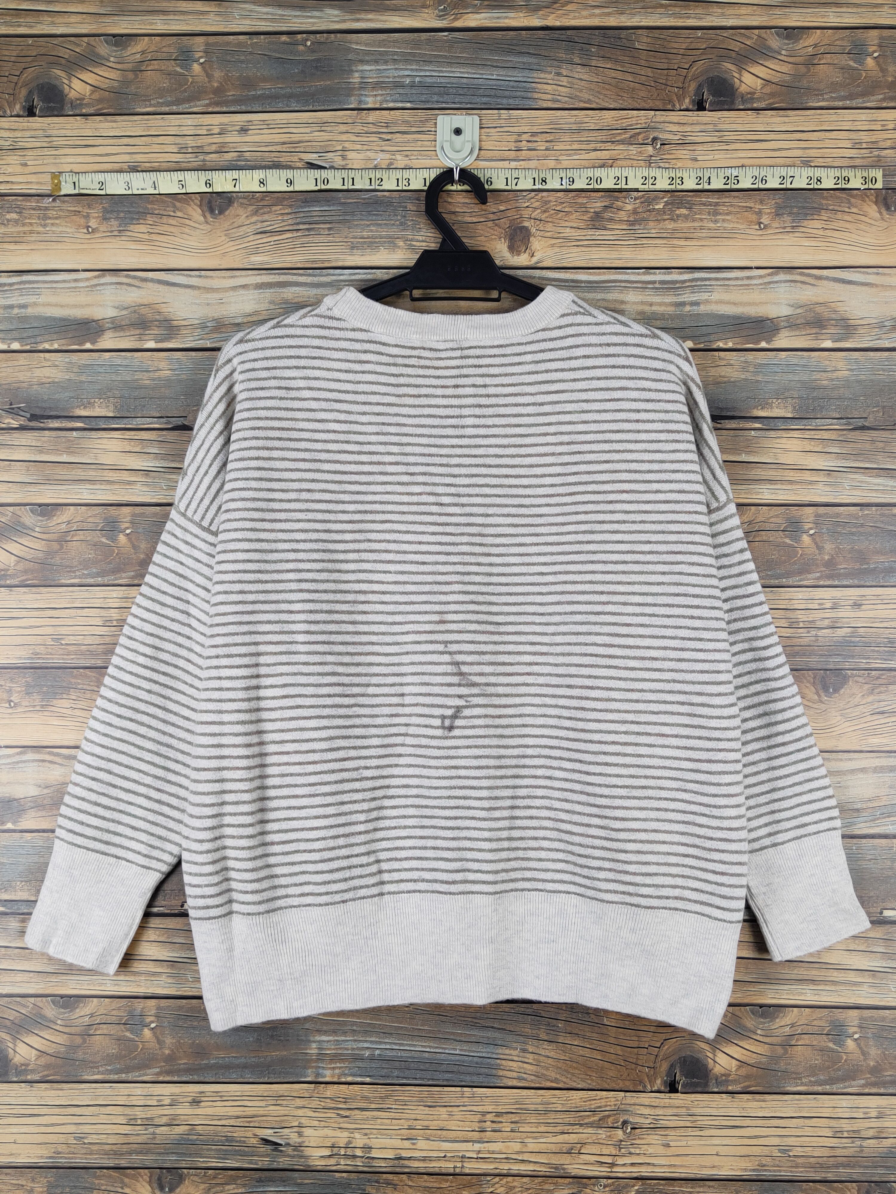 Cookies × Homespun Knitwear × Japanese Brand Japanese Brand Ivory Green knitwear Sweatshirts #W1686 Size L / US 10 / IT 46 - 8 Thumbnail