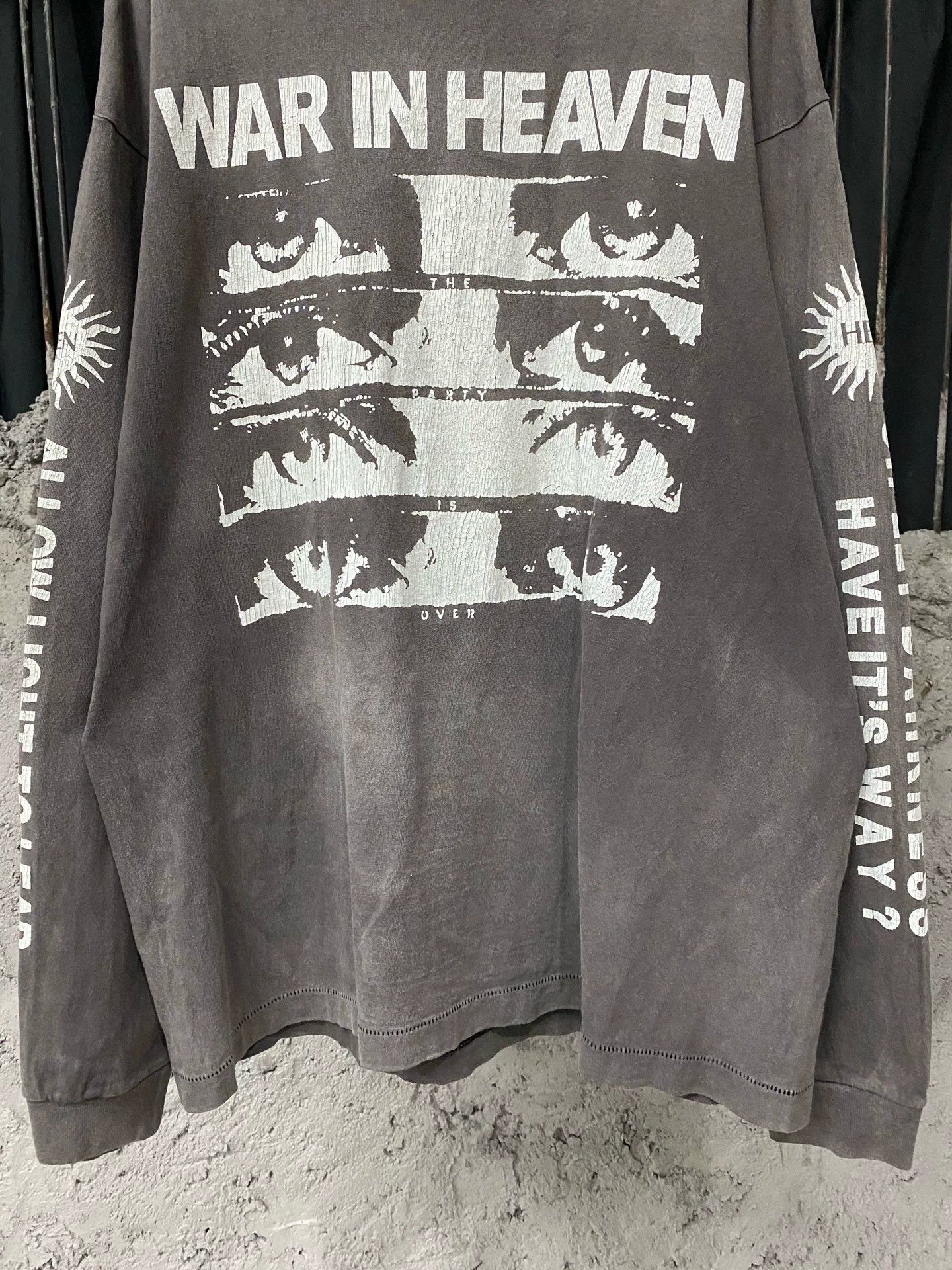 Le Mont Saint Michel Saint Michael 4-Eye Cracked Washed Eyes LS S Size US L / EU 52-54 / 3 - 4 Thumbnail