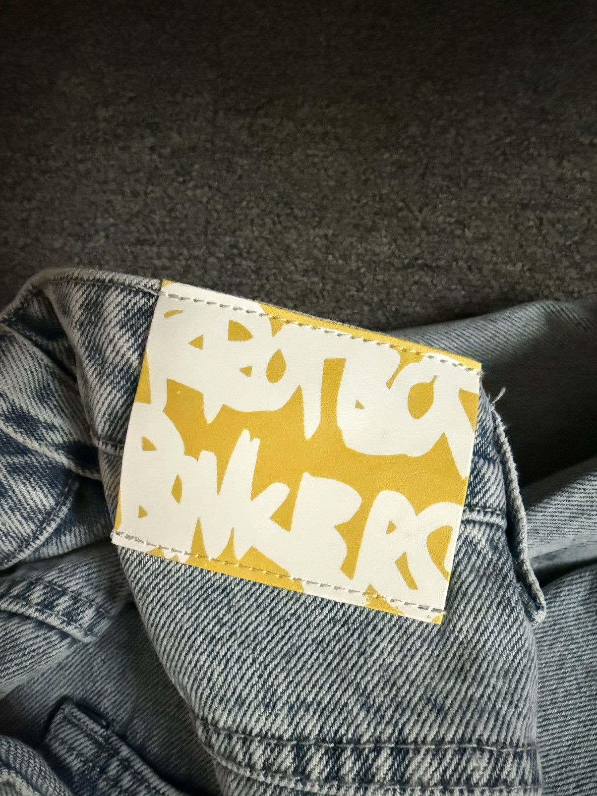 Palace × Vintage Protect ldn | Acid Wash Bonkers Denim - XL Size US 36 / EU 52 - 6 Thumbnail