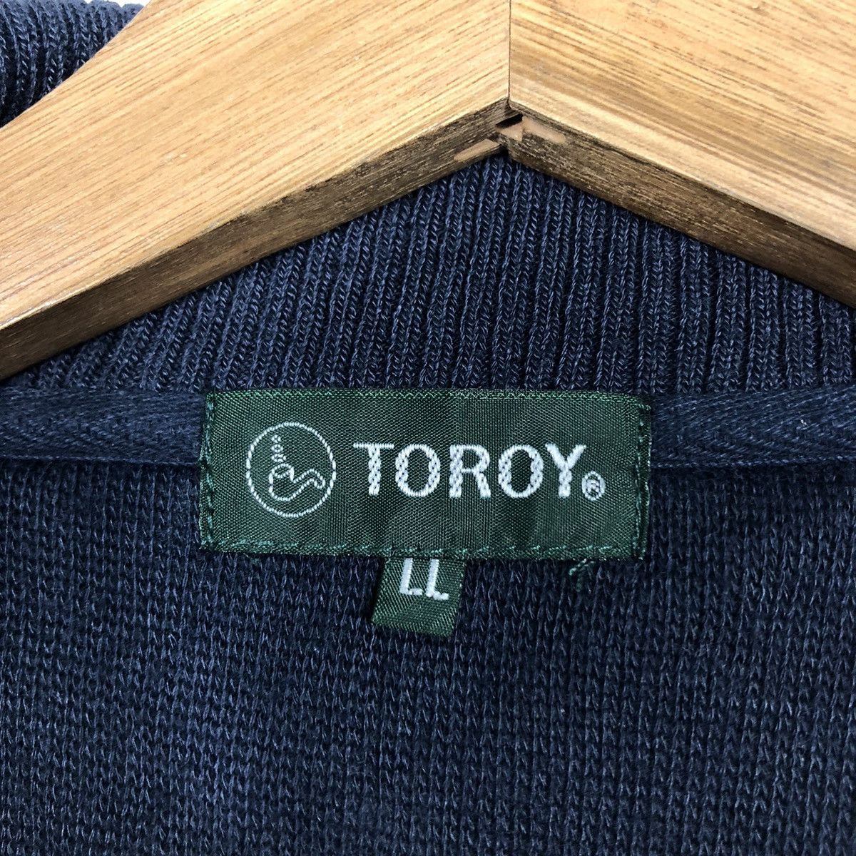 Japanese Brand Vintage TOROY Japan Knit Button Jacket Issey Miyake Size US L / EU 52-54 / 3 - 18 Thumbnail