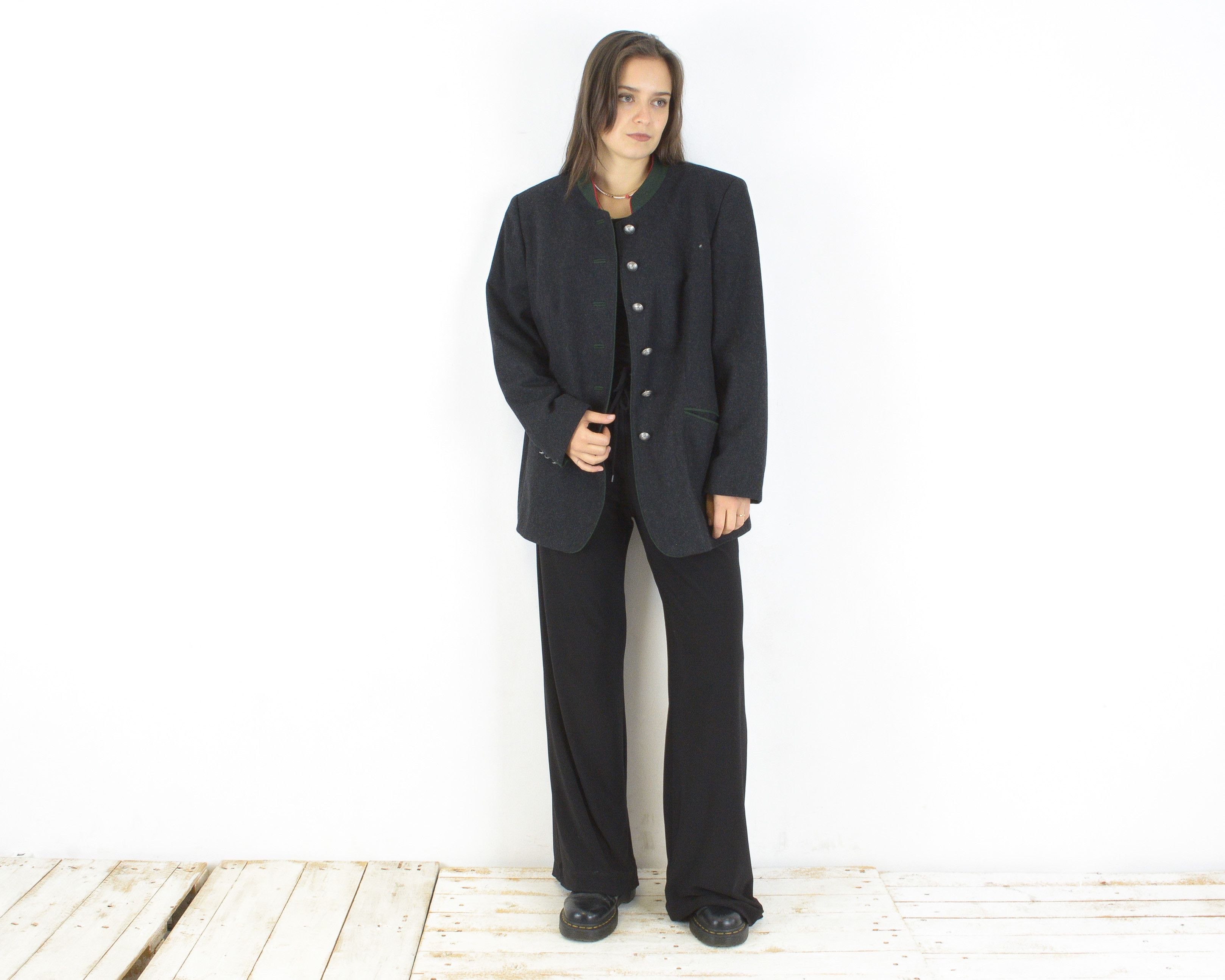 Vintage H. Moser XL EU 46 Blazer Wool Jacket Trachten Cardigan Size XL / US 12-14 / IT 48-50 - 1 Thumbnail