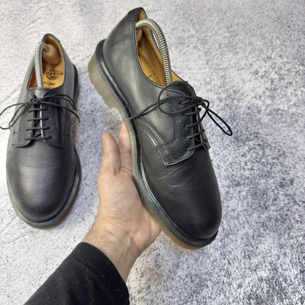 Dr. Martens × Handmade × Vintage Dr. Martens England Black Derbies US8 UK7 EU41 26cm Size US 8 / EU 41 - 6 Thumbnail