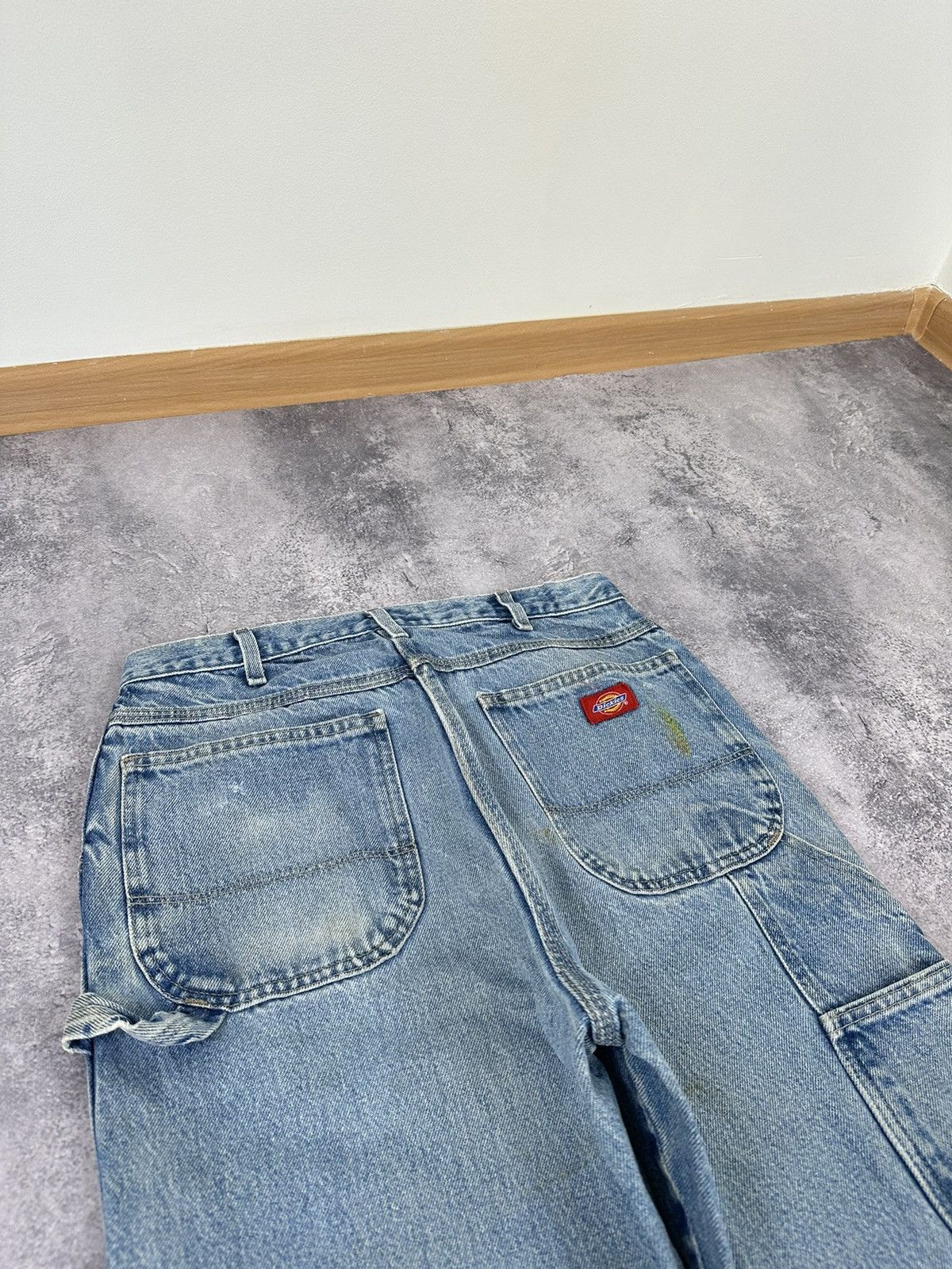 Dickies Vintage Dickies Light Blue Denim Carpenter USA Work Pants Size US 34 / EU 50 - 5 Thumbnail