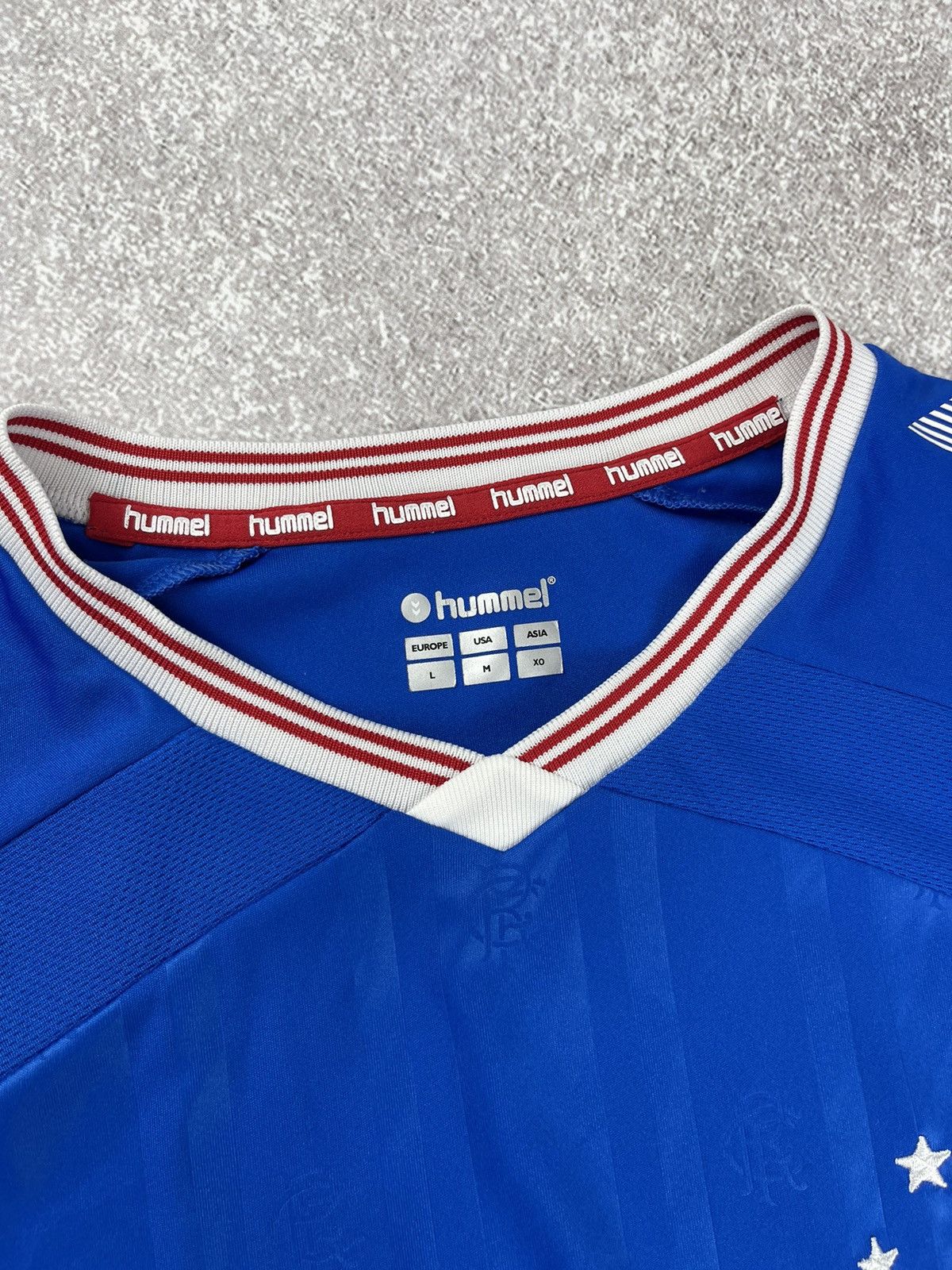 Vintage Glasgow Rangers 2018/19 Home Football Shirt Soccer Jersey Size US M / EU 48-50 / 2 - 6 Thumbnail