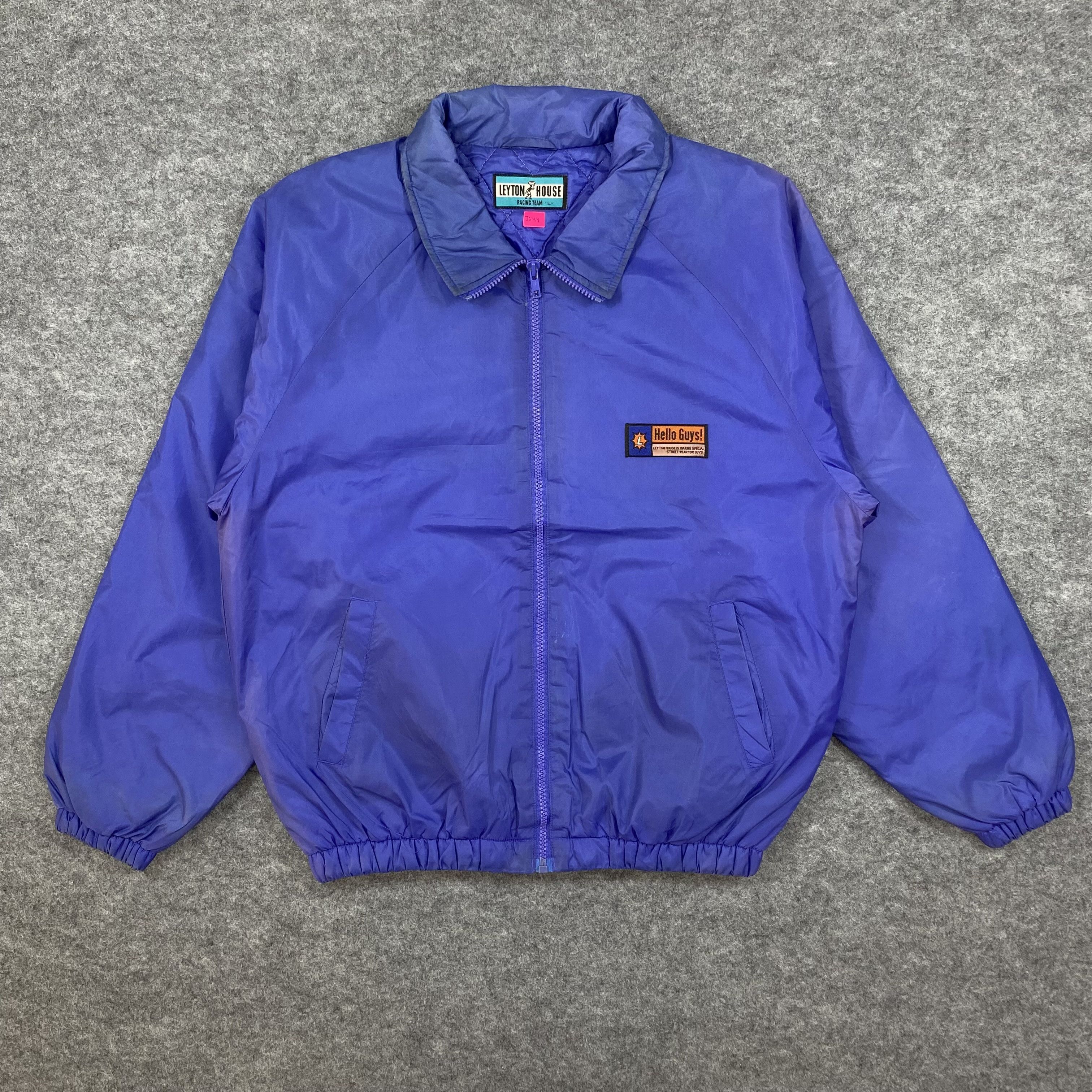 Vintage Vintage 90s Leyton House Racing Team F1 Bomber Jacket-J644 Size US L / EU 52-54 / 3 - 2 Thumbnail