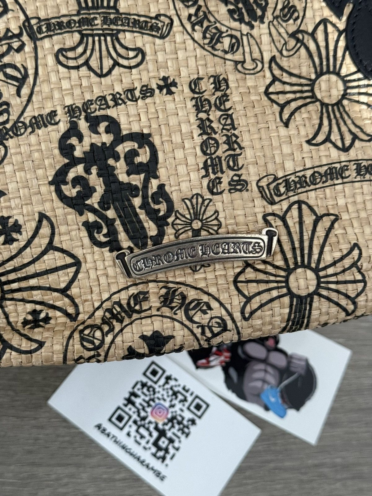 Chrome Hearts Chrome Hearts Miami Straw Beach Bag Size ONE SIZE - 5 Thumbnail