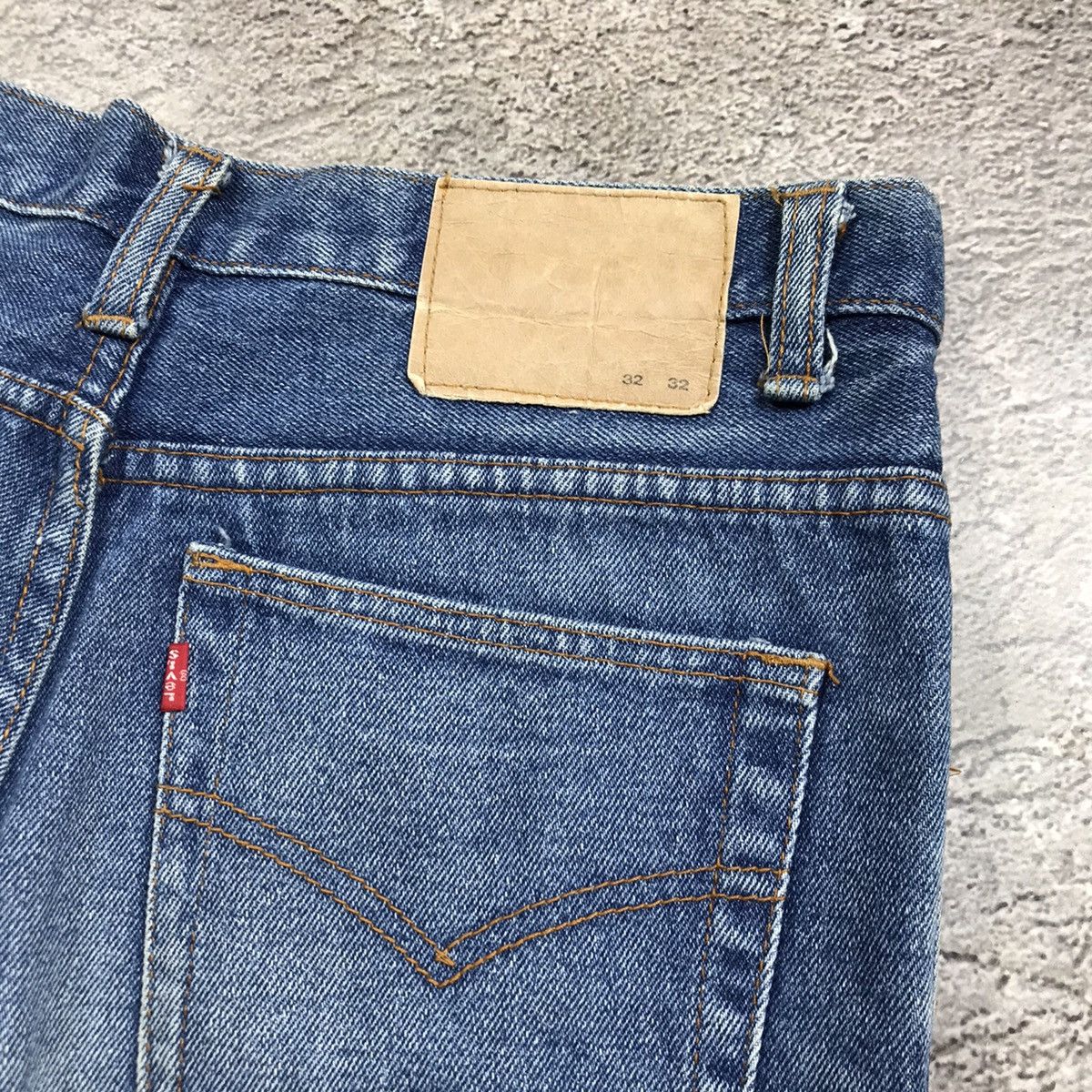 Vintage Vintage 90s Levis Baggy Distressed Jeans Grunge Thrashed 32 Size US 32 / EU 48 - 7 Thumbnail