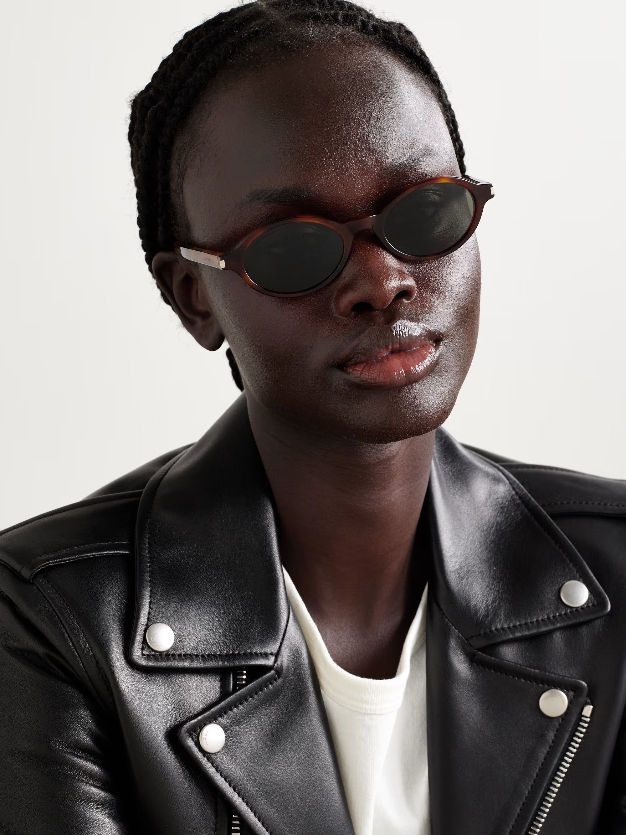 Yves Saint Laurent Saint Laurent Women Sunglasses Oval SL751 JEANNE 002 Size ONE SIZE - 15 Thumbnail