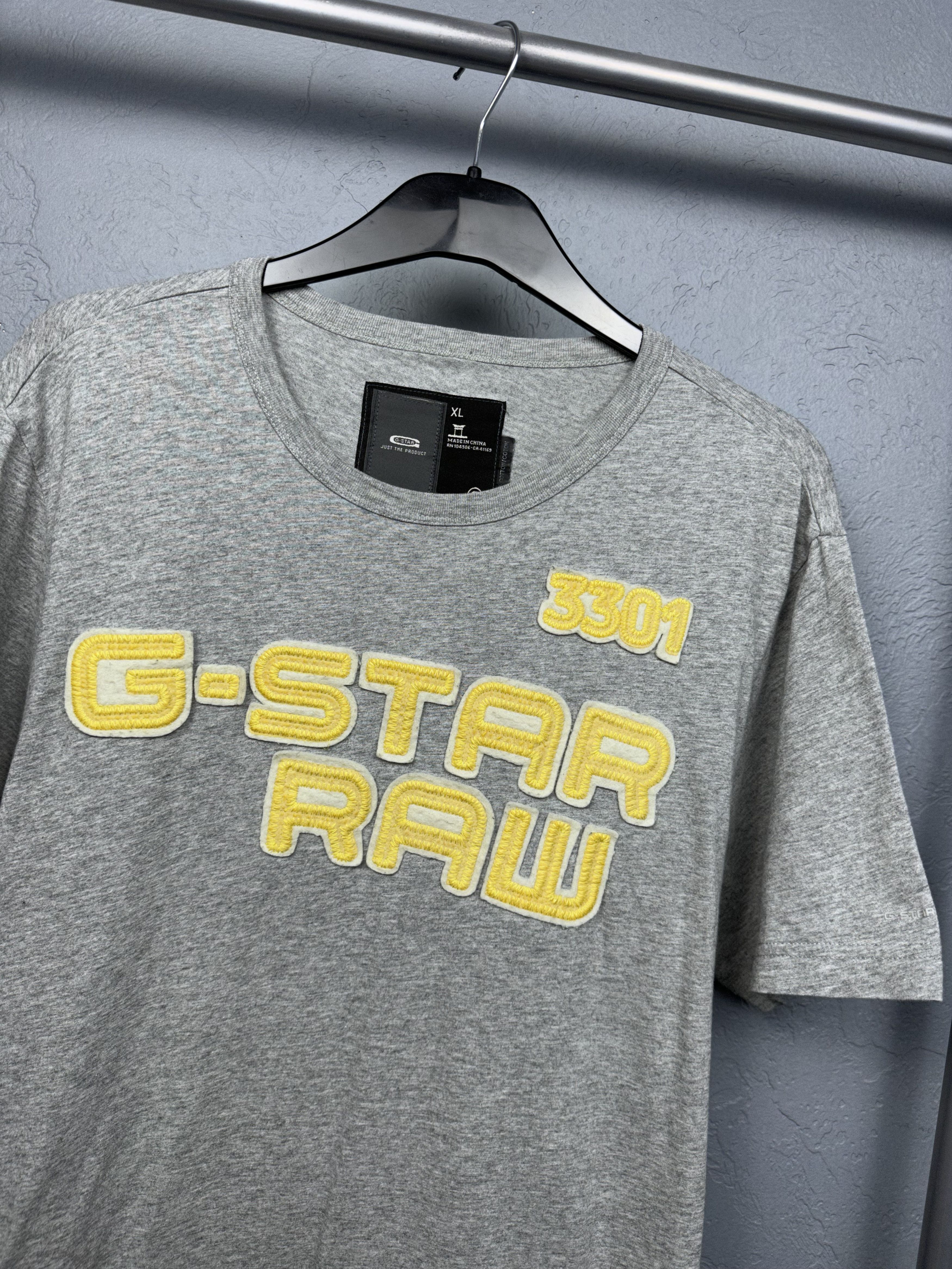 G-Star G Star Raw Scott Contrast Vintage Mens T-Shirt Tee Y2K Size US XL / EU 56 / 4 - 2 Thumbnail