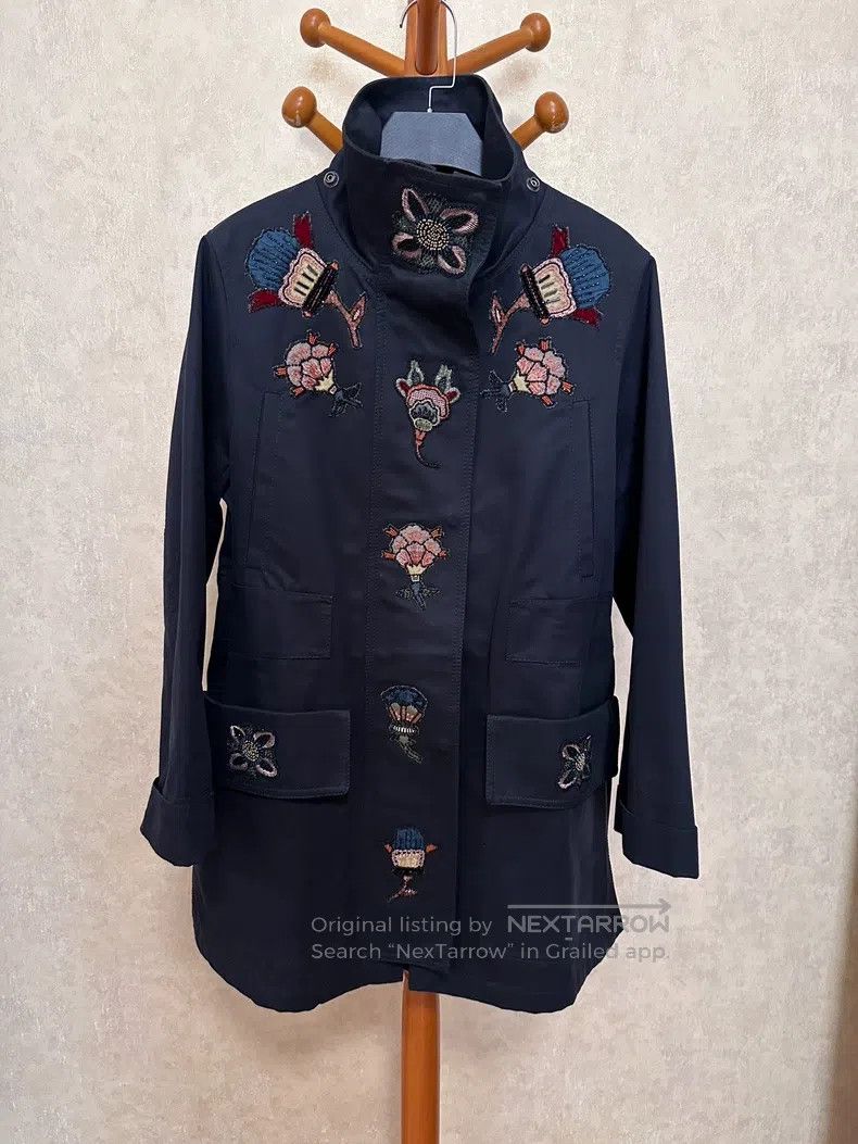 Valentino Valentino Embroidered padded jacket Size M / US 6-8 / IT 42-44 - 1 Thumbnail