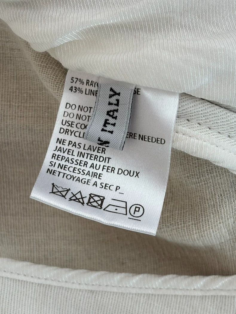 Ann Demeulemeester Ann Demeulemeeste zip tie white coat Stooges Size US L / EU 52-54 / 3 - 5 Thumbnail