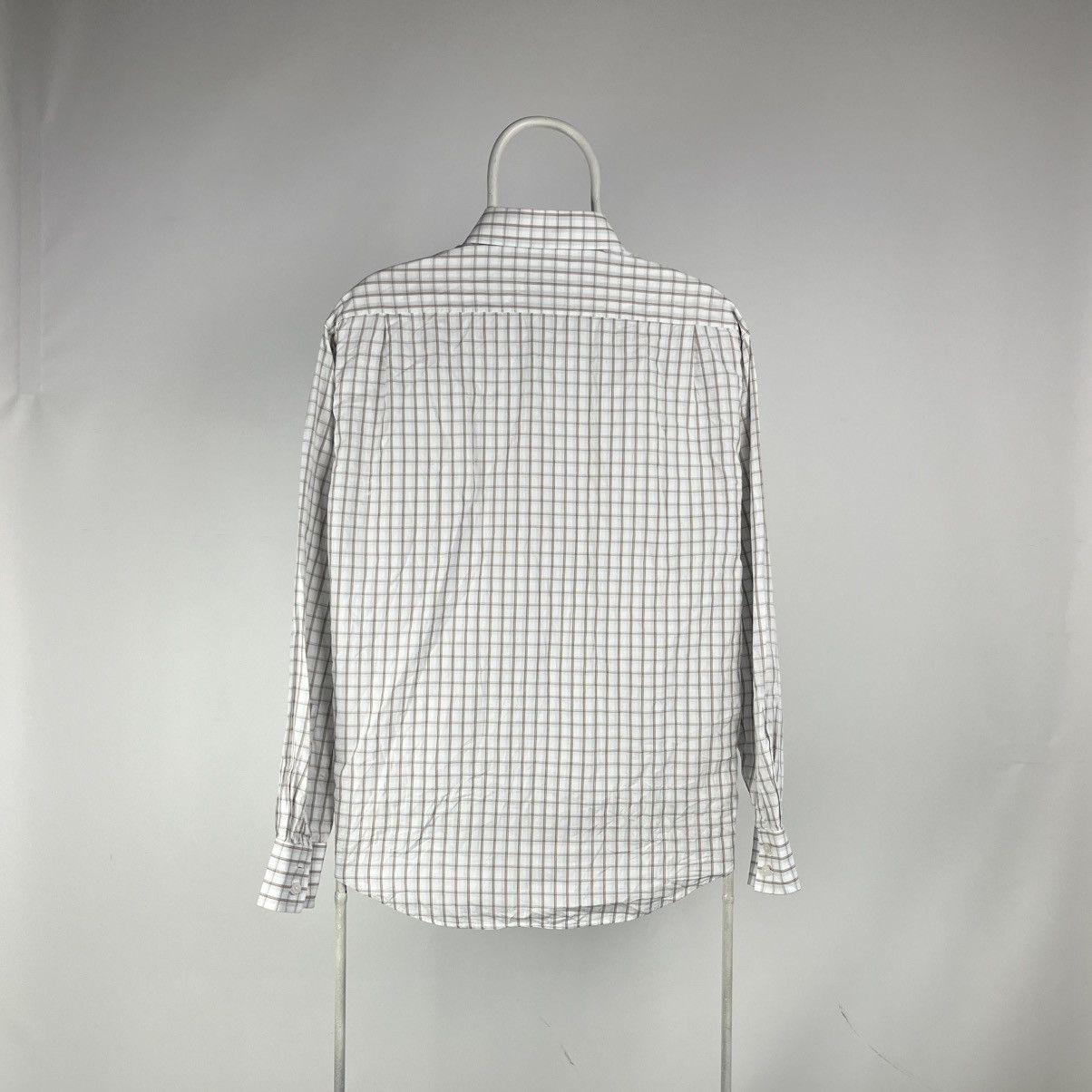 Yves Saint Laurent Yves saint laurent shirt formal classic nova check size XL Size US XL / EU 56 / 4 - 2 Thumbnail