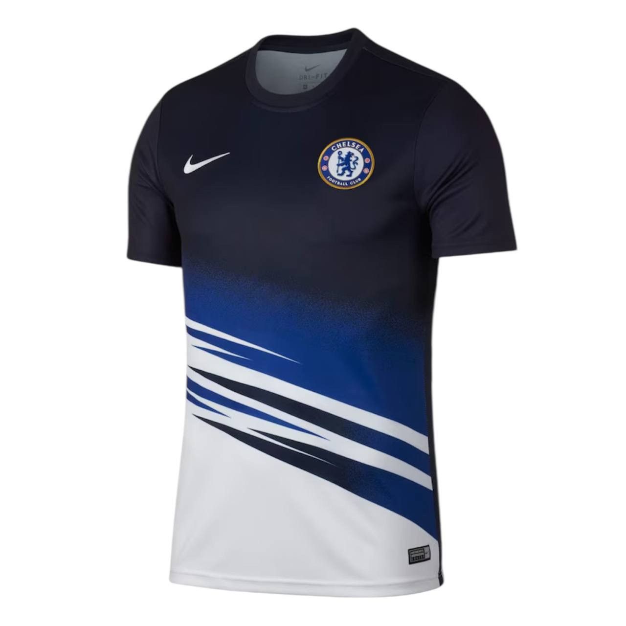 Nike 2019/20 CHELSEA FC TRAINING FOOTBALL SHIRT SOCCER JERSEY L Size US L / EU 52-54 / 3 - 1 Thumbnail