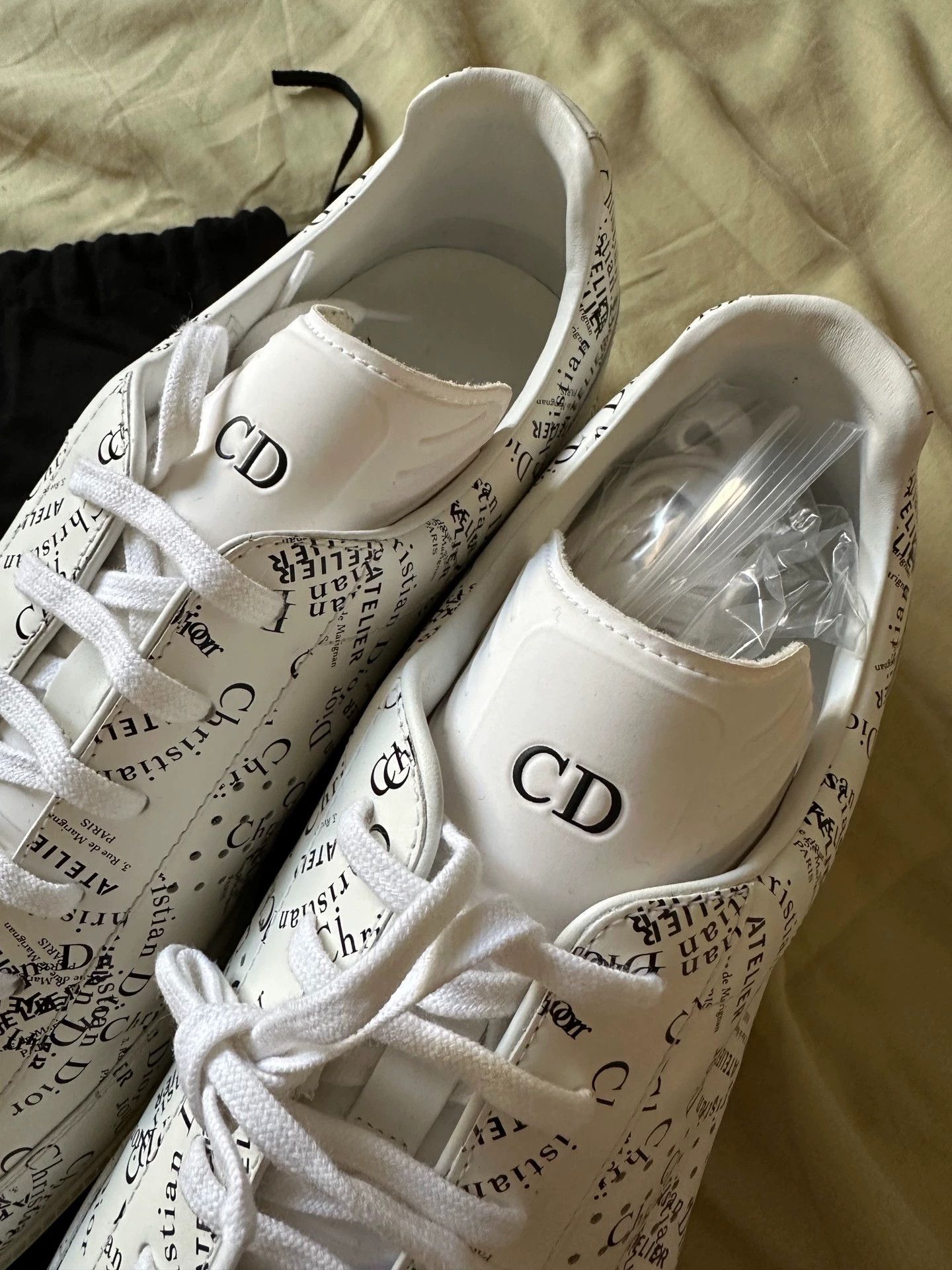 Dior Dior Berlin Logo Graffiti White 44EU Oversized New Size US 11 / EU 44 - 4 Thumbnail