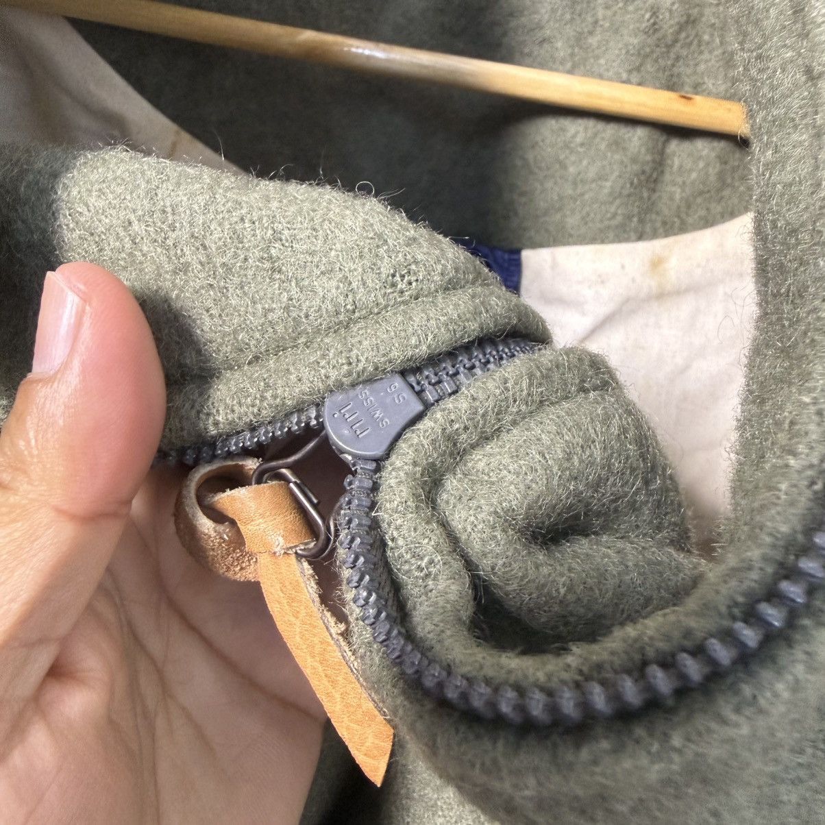 Fake London Genius Vintage 90’s Fake London Wool Cashmere Bomber Jacket Size US M / EU 48-50 / 2 - 8 Thumbnail