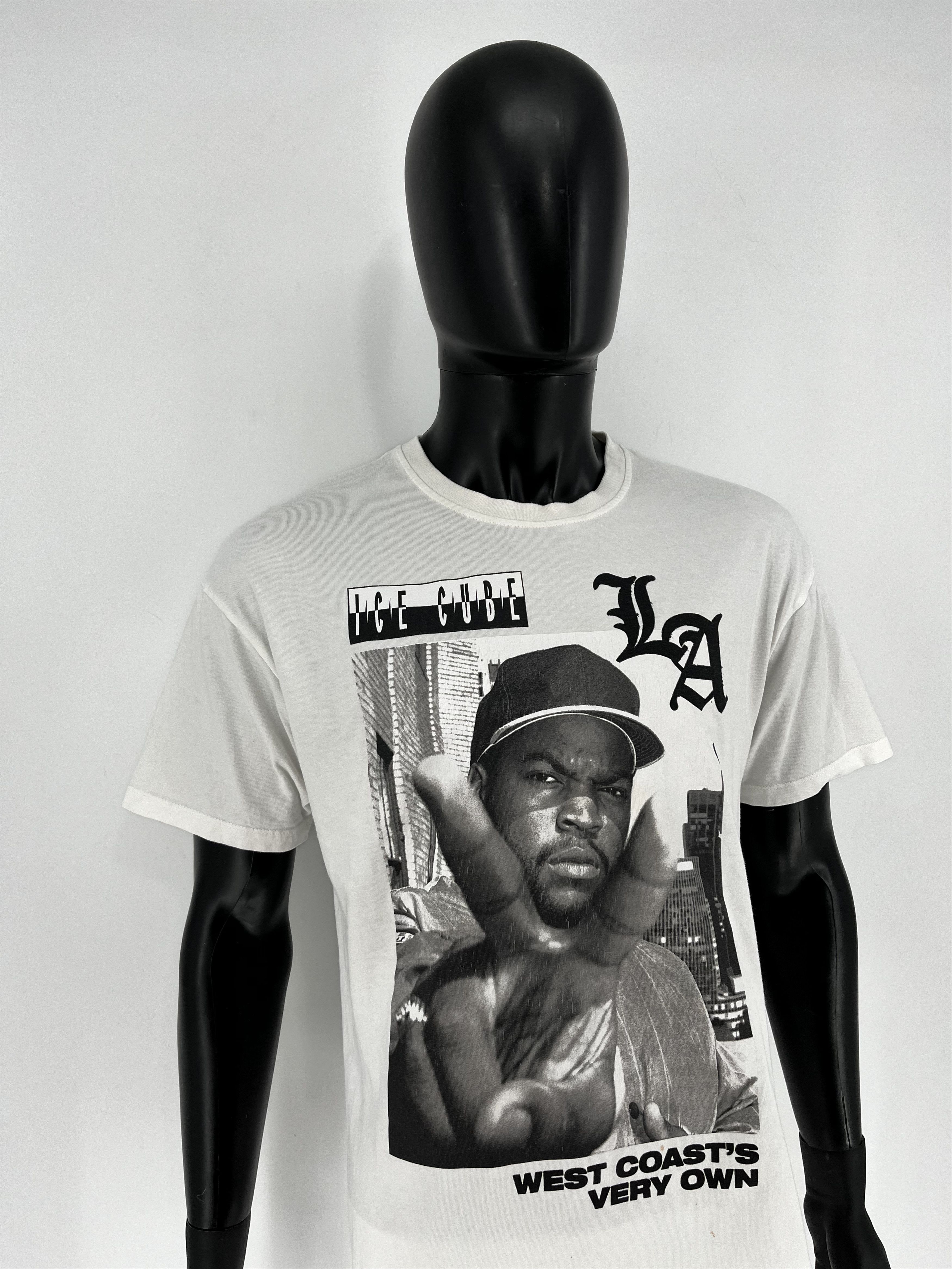 Band Tees × Rap Tees × Vintage Vintage Y2K Ice Cube Rap Tee Art Band Rock Streetwear Size US S / EU 44-46 / 1 - 3 Thumbnail