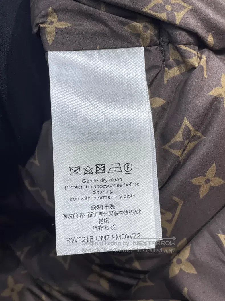 Louis Vuitton Louis Vuitton Chain-lined presbyopic patchwork down jacket Size XS / US 0-2 / IT 36-38 - 8 Thumbnail