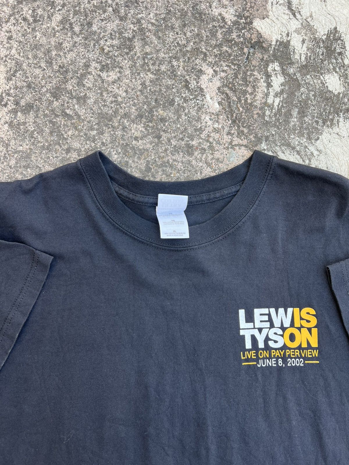 Vintage 2002 Mike Tyson vs. Lewis Size US XL / EU 56 / 4 - 3 Thumbnail