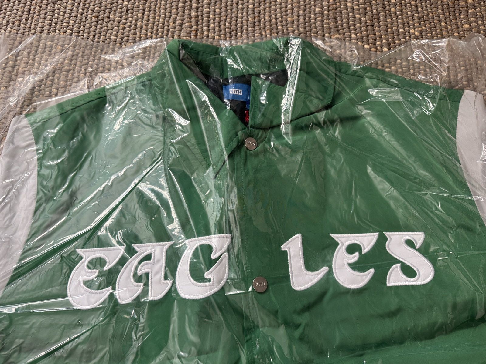Kith KITH & ‘47 for the NFL EAGLES KIERAN COACHES JACKET XL Size US XL / EU 56 / 4 - 3 Thumbnail