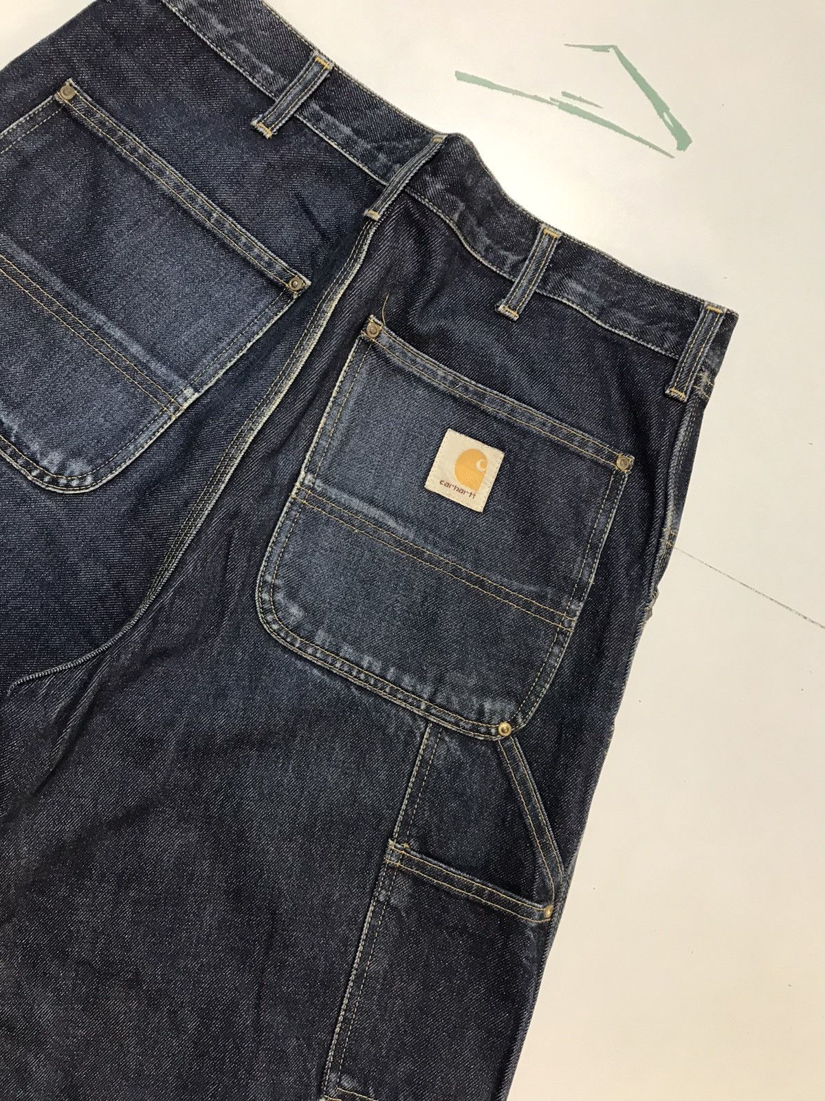 Carhartt Vintage Carhartt double knee workwear denim Size US 36 / EU 52 - 11 Thumbnail
