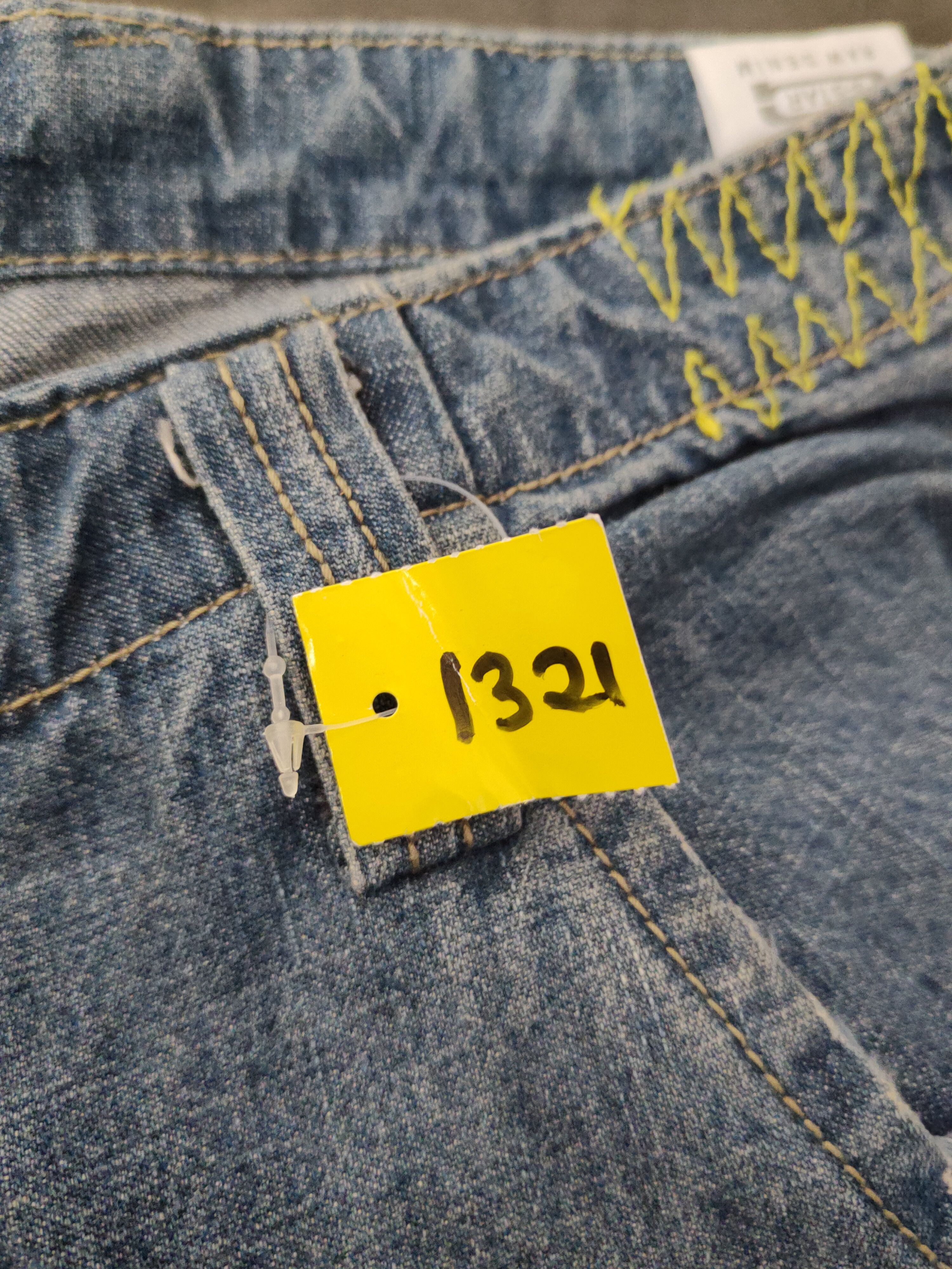 G-Star DL G Star Raw Blue Distressed Ripped denim Jeans #1321 Size US 35 - 22 Thumbnail