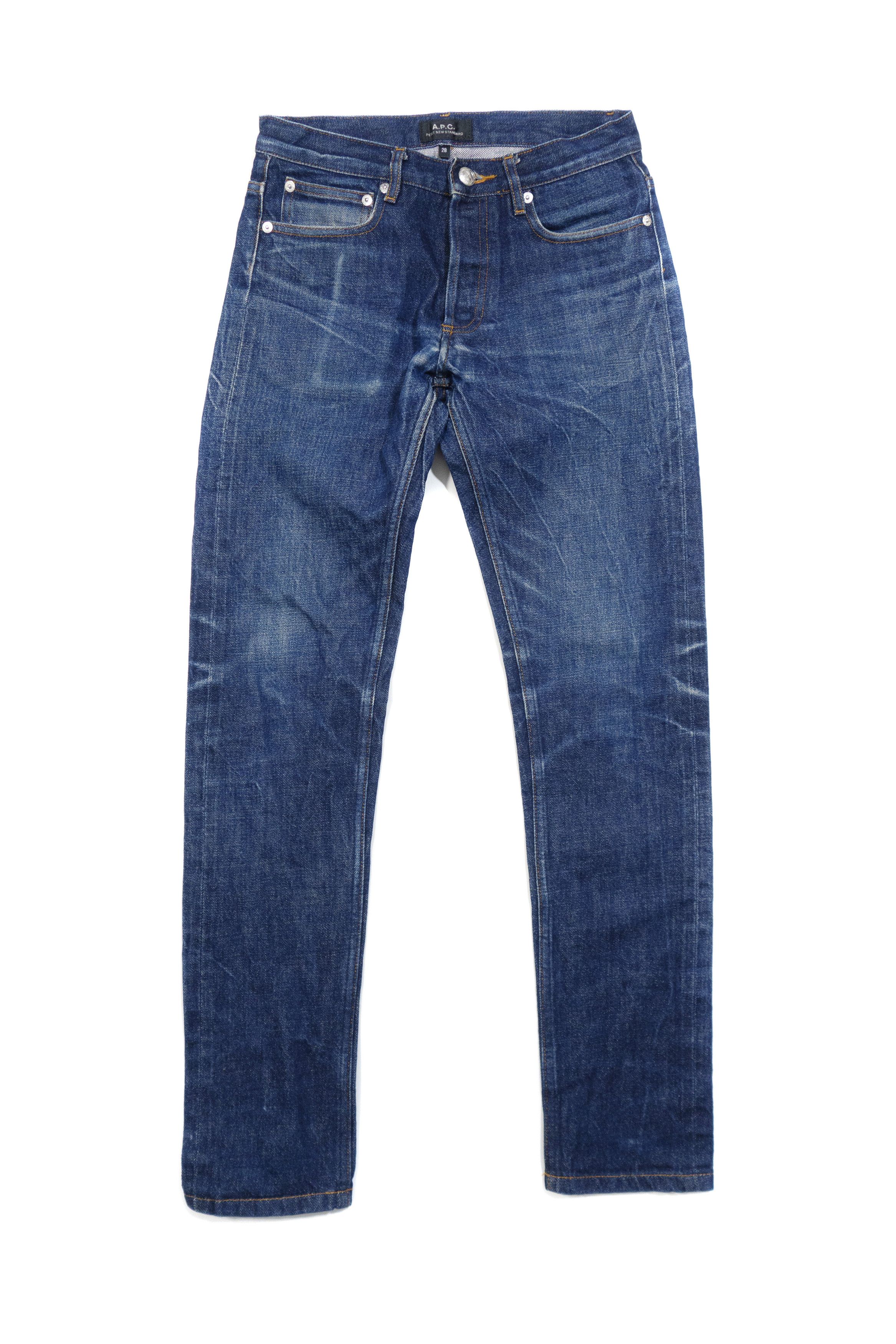 A.P.C. Petit New Standard Raw Indigo Selvedge Denim Jeans Size US 28 / EU 44 - 1 Thumbnail