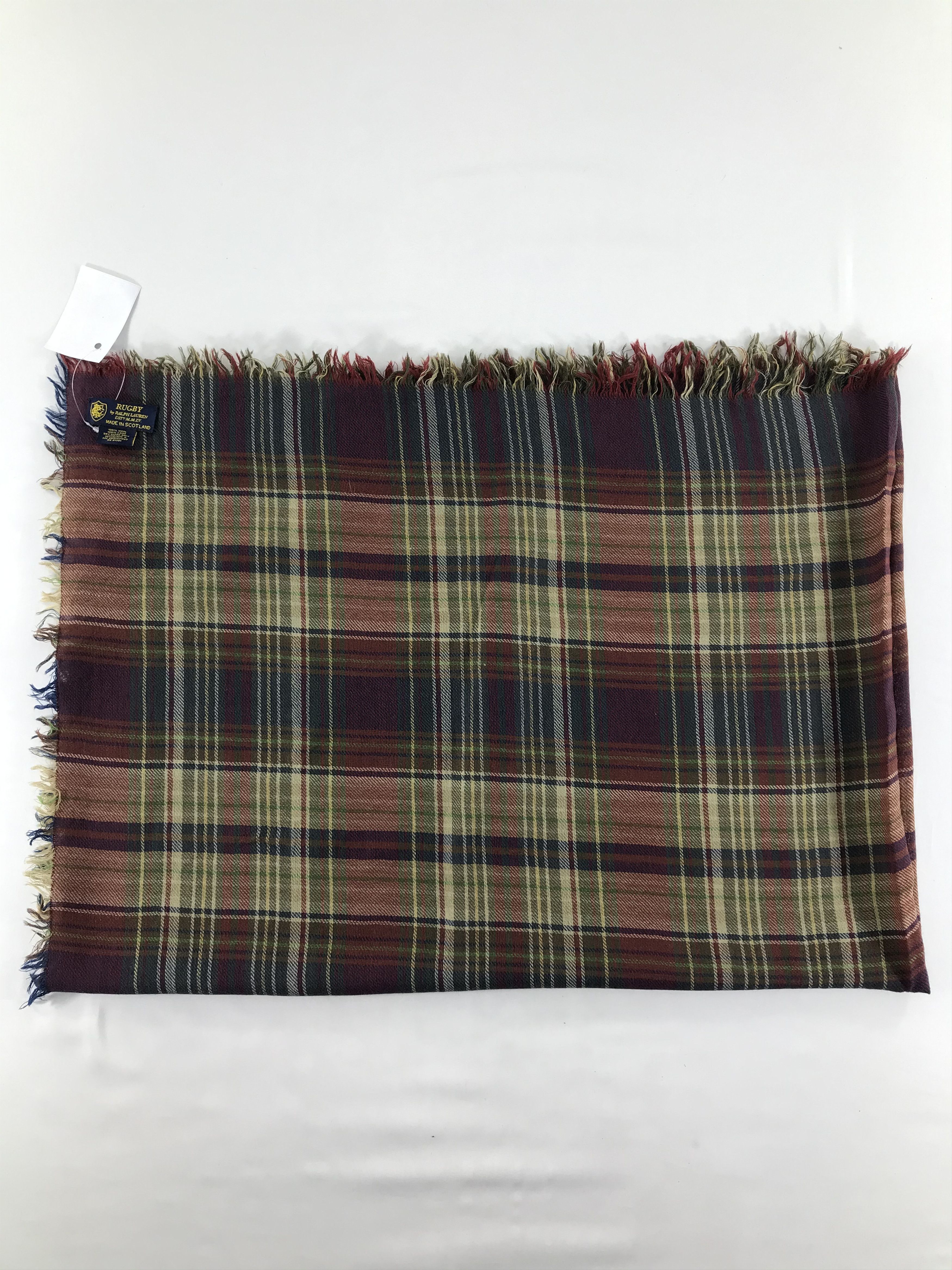 Rugby Ralph Lauren Vintage Rugby Ralph Lauren Scarf/Muffler/Neckwear MF1634 Size ONE SIZE - 1 Thumbnail
