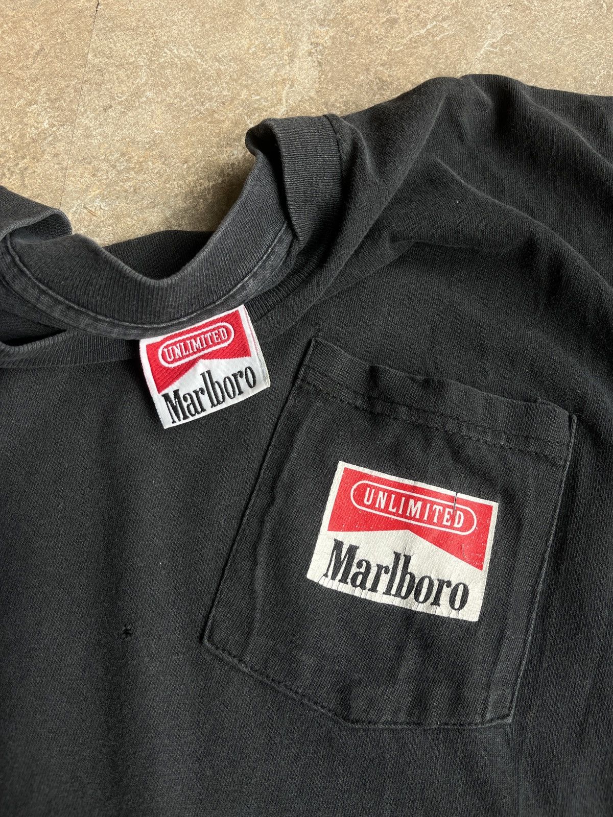 Marlboro Vintage Marlboro Unlimited Train Tee T Shirt Lucky Strike Size US XL / EU 56 / 4 - 2 Thumbnail