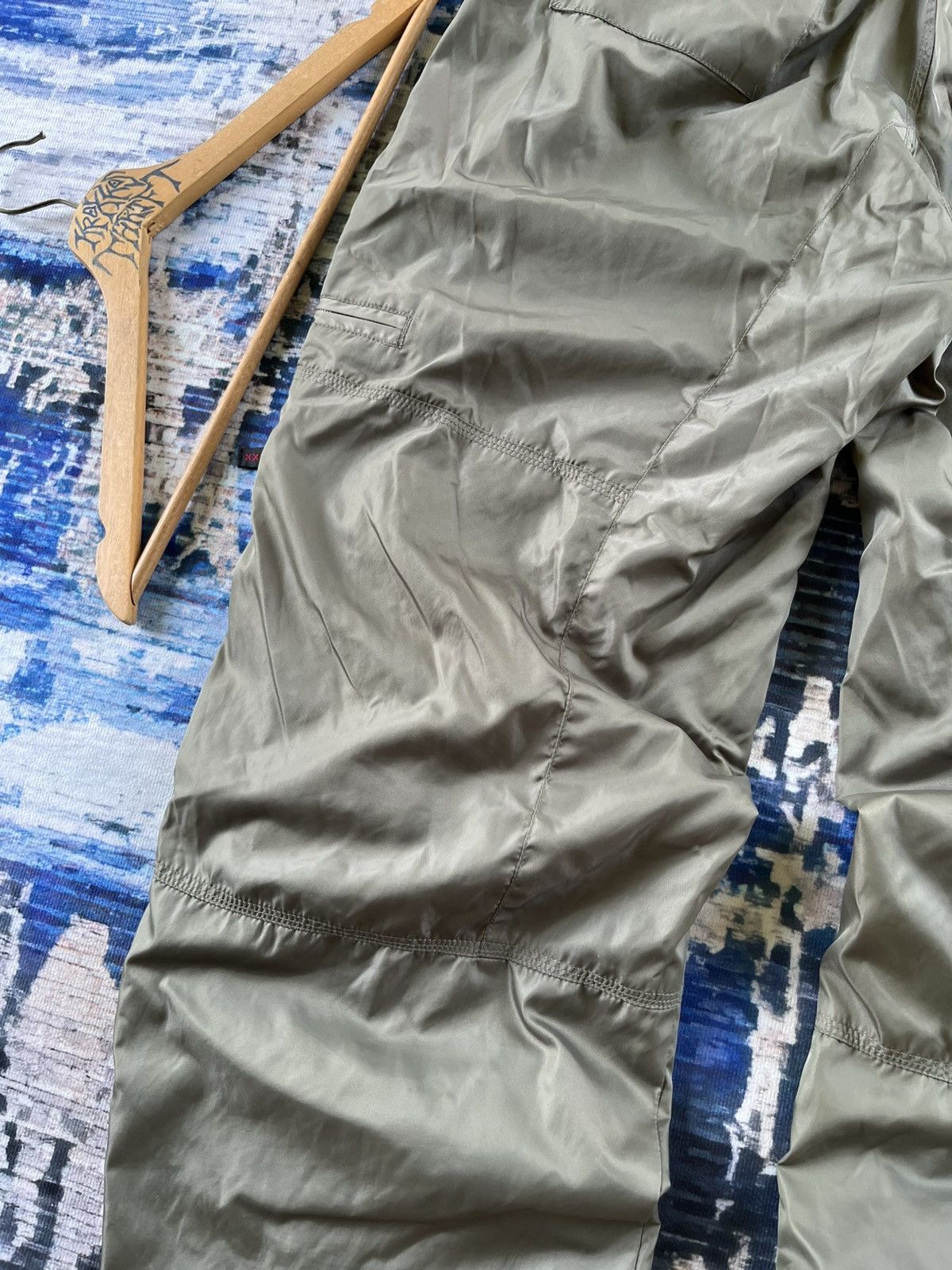 If Six Was Nine × Japanese Brand RARE Neo Sixx Parachute Multipocket Baggy Pants Size US 33 - 20 Thumbnail
