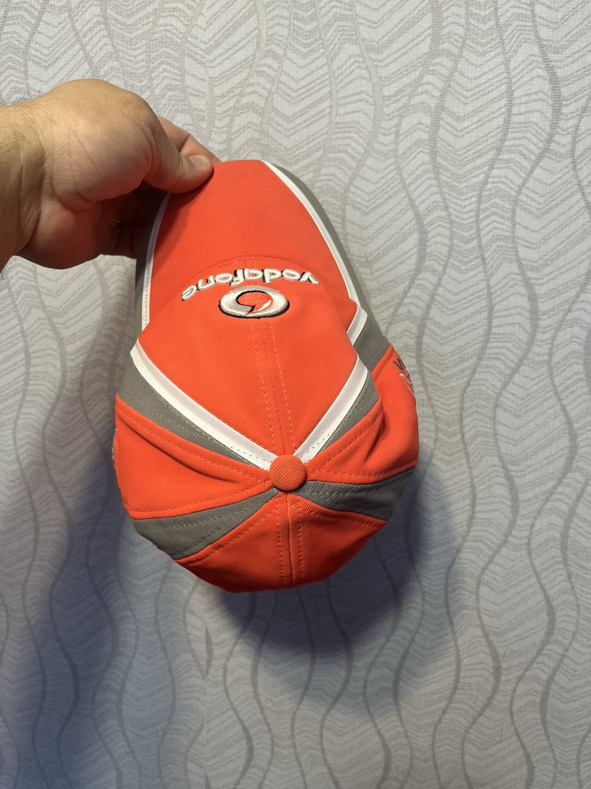 Mercedes-Benz Vodafone McLaren Mercedes Lewis Hamilton 2 Caps Racing F1 Size ONE SIZE - 17 Thumbnail