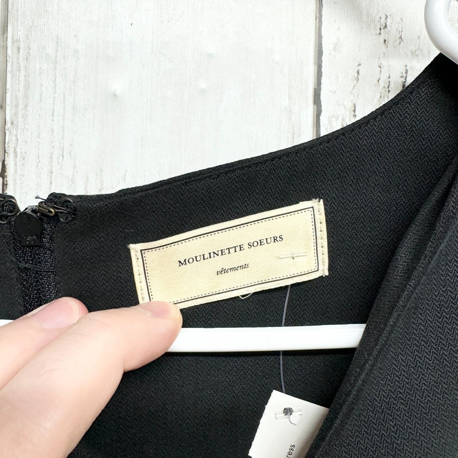 Anthropologie Anthropologie Moulinette Soeurs Size 4 Black Cocktail Dress Size S / US 4 / IT 40 - 2 Thumbnail