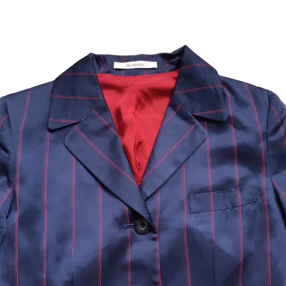 Hysteric Glamour Vintage Hysteric Glamour Blazer Women size free Pinstripe Size S / US 4 / IT 40 - 3 Thumbnail