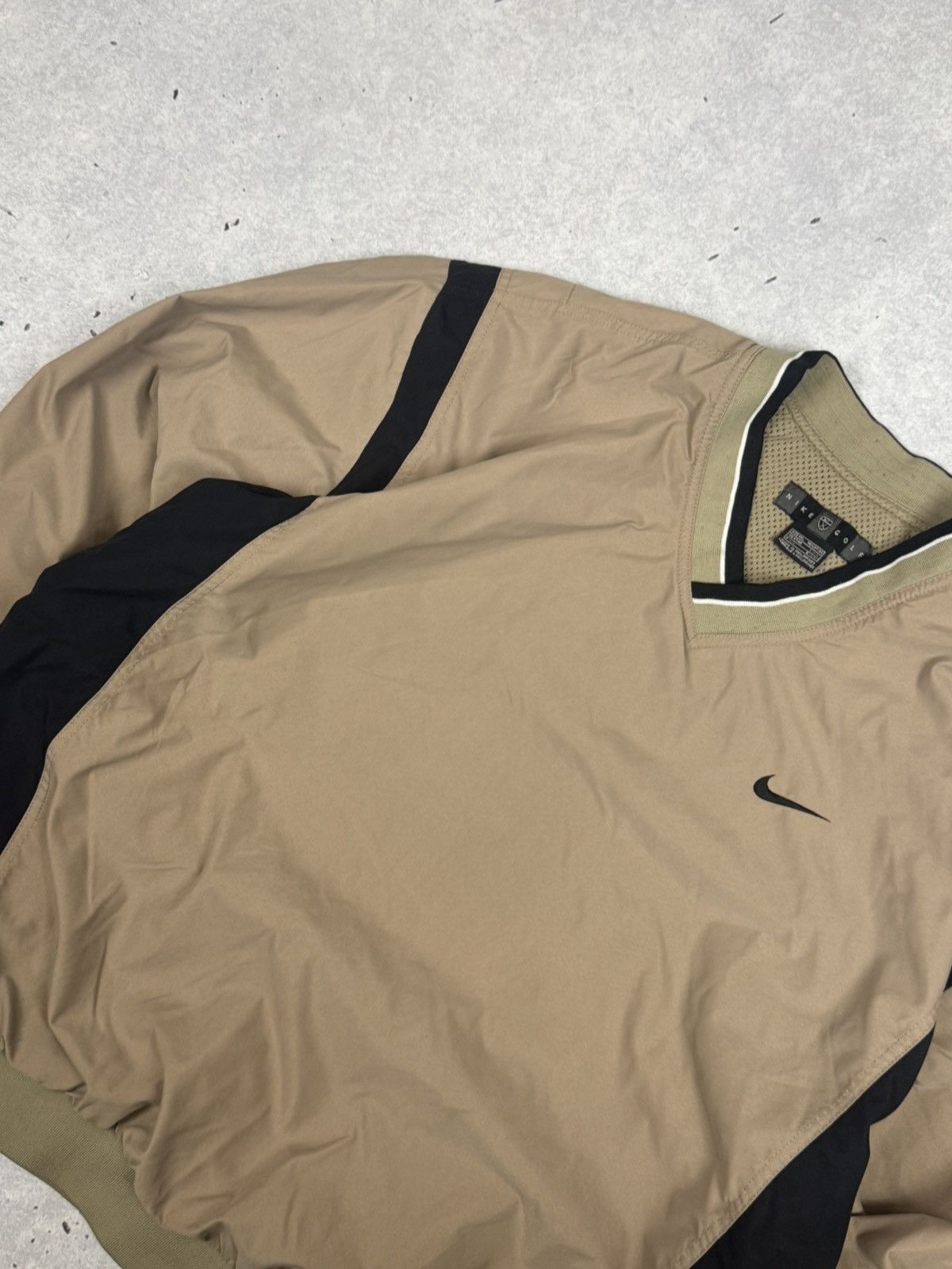 Nike Vintage Nike Small Swoosh Baggy Brown Sweatshirt Size US XXL / EU 58 / 5 - 7 Thumbnail