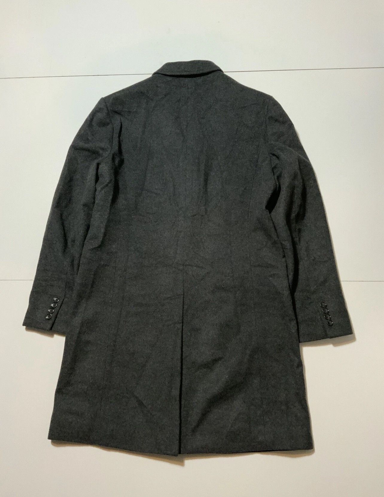 J.Crew $450 J. Crew Ludlow Wool Cashmere Charcoal Overcoat Coat Size US M / EU 48-50 / 2 - 2 Thumbnail