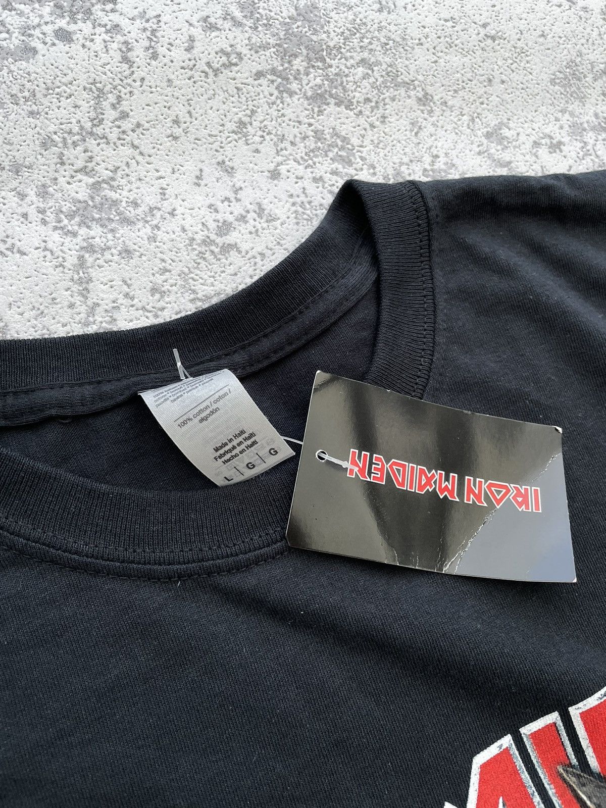 Band Tees × Iron Maiden Iron Maiden Rock T-Shirt Size US L / EU 52-54 / 3 - 3 Thumbnail