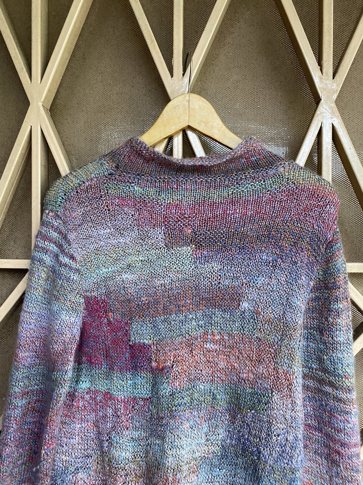 Japanese Brand Japanese rainbow knitted archived isseymiyake Size US M / EU 48-50 / 2 - 4 Thumbnail