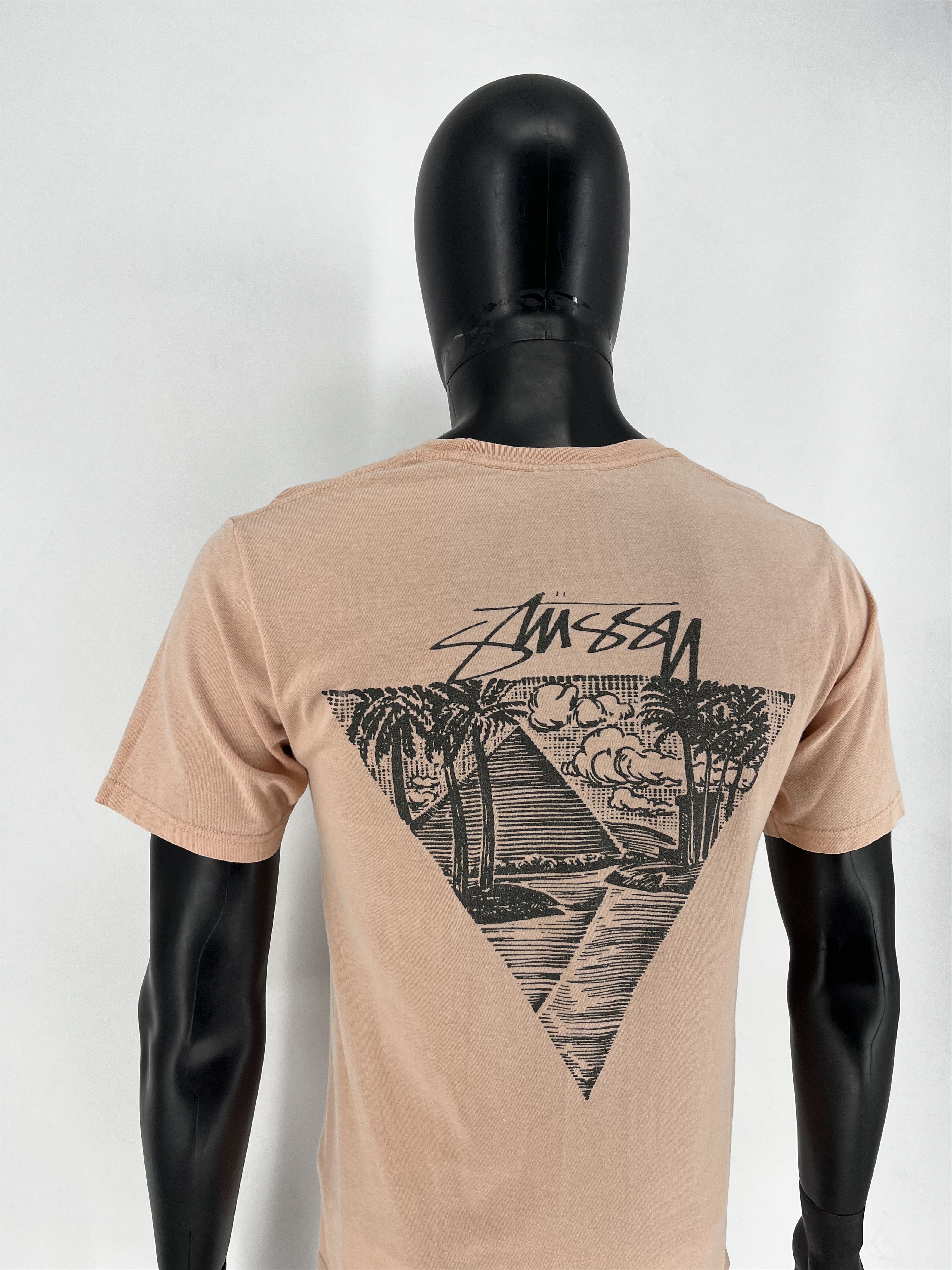 Other Stussy Overprinted Giza T Shirt Pale Salmon Size S Size US S / EU 44-46 / 1 - 10 Thumbnail