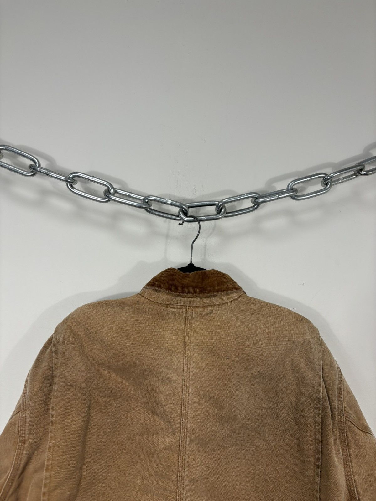 Carhartt Vintage 90s Carhartt Made In USA Washed Boxy Cropped Jacket Size US L / EU 52-54 / 3 - 19 Thumbnail
