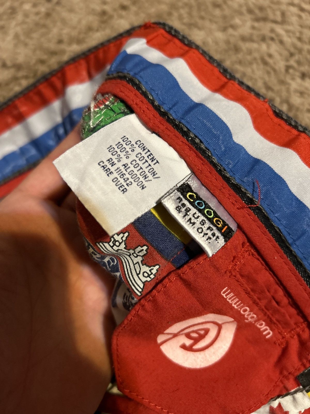 Coogi Mid 2000s Authentic Coogi world map Jeans Size US 36 / EU 52 - 9 Thumbnail