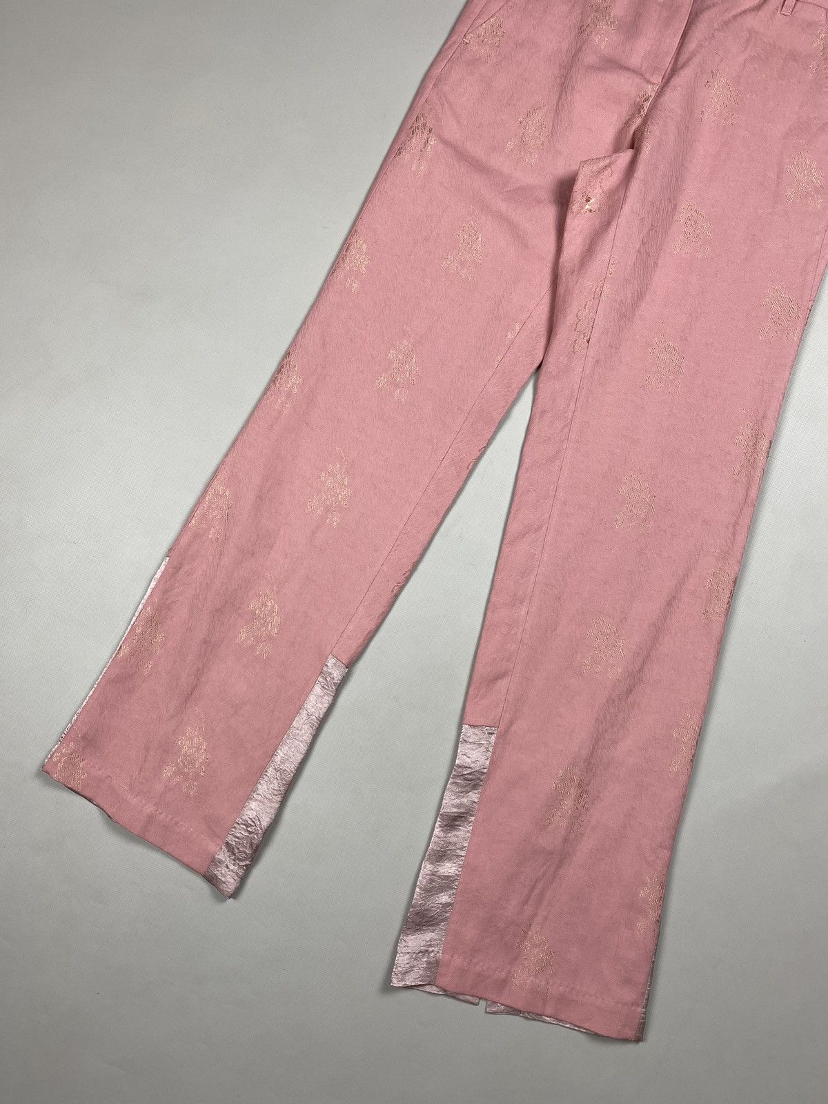 Ann Demeulemeester BNWT! Ann Demeulemeester cotton / linen wide leg dress pants Size 26" / US 2 / IT 38 - 5 Thumbnail